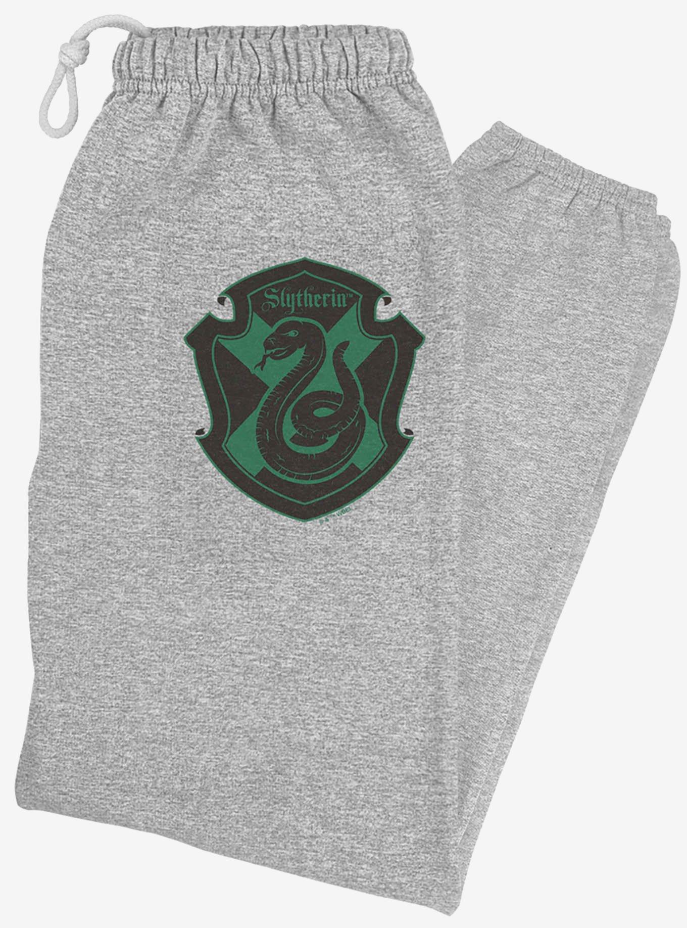 Harry Potter Slytherin Plaid Sigil Sweatpants, , hi-res