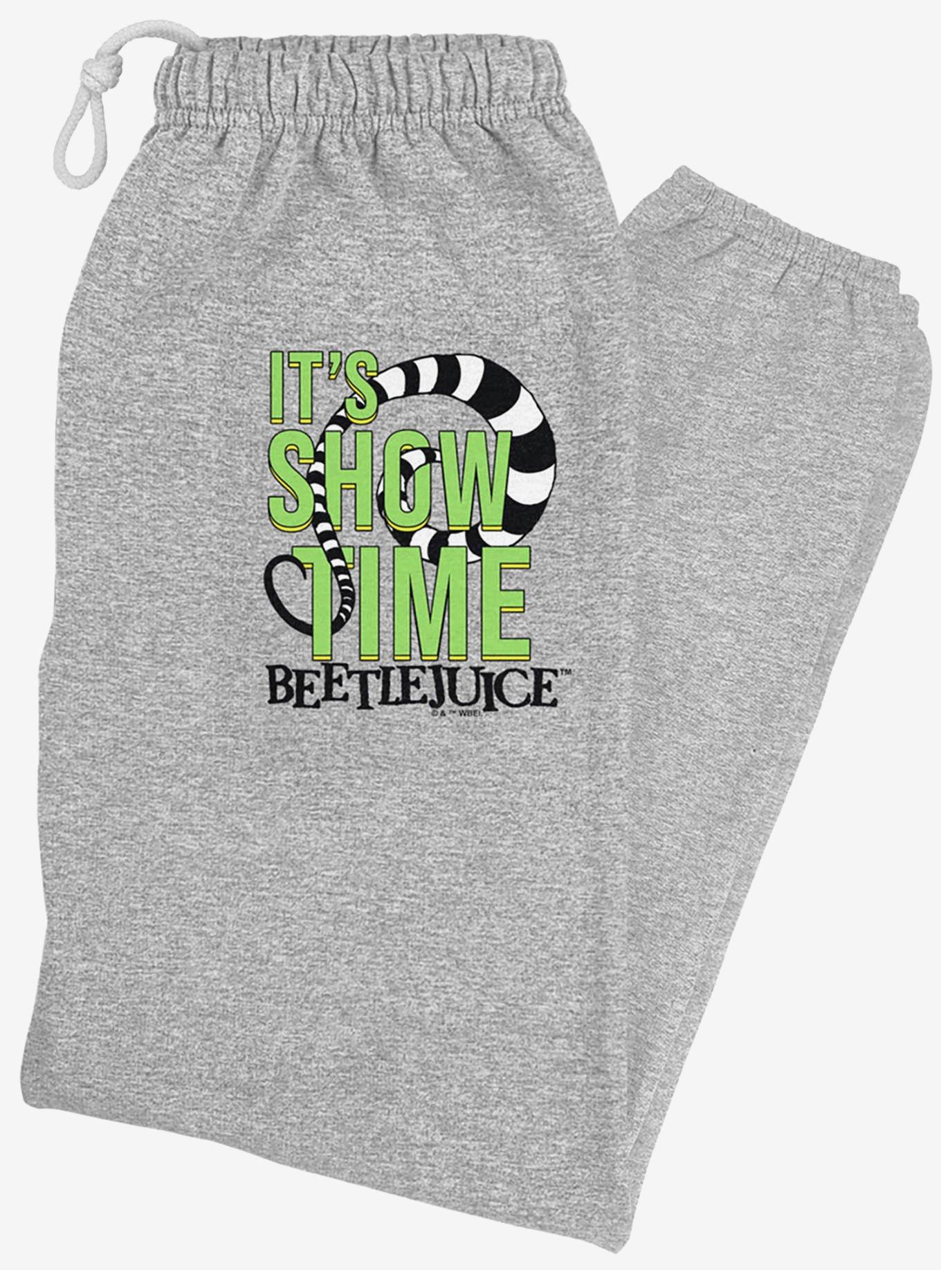 Beetlejuice It´s Showtime Quote Sweatpants,All Products : American Fashion Style Bags On Sale