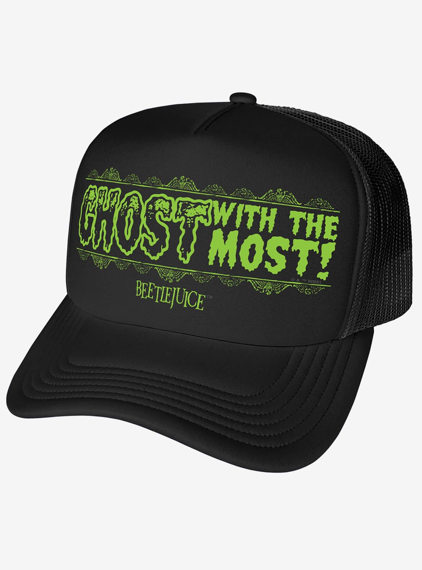 Beetlejuice Ghost With The Most Foam Trucker Hat,All Products : American Fashion Style Bags On Sale