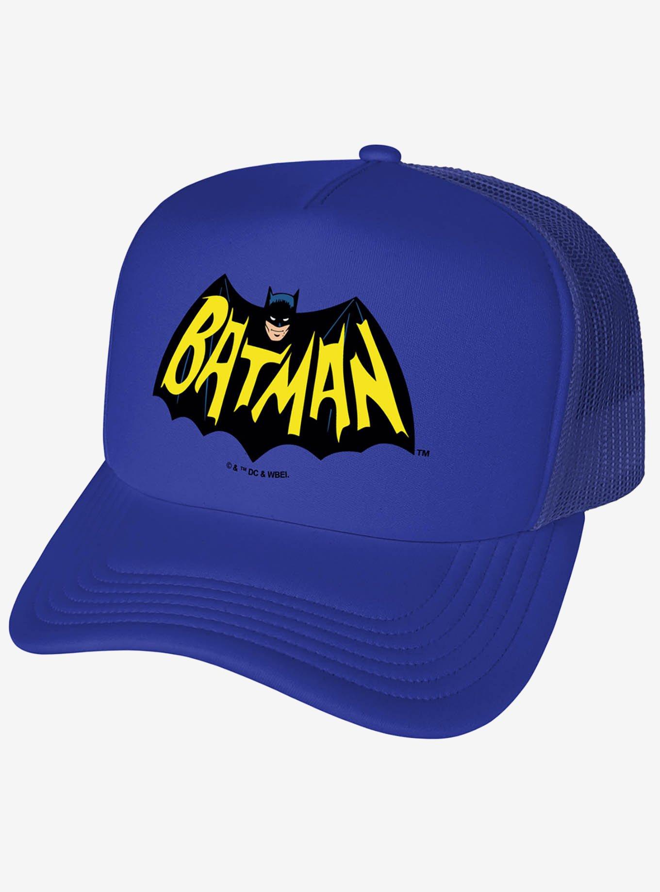 Batman 1966 Tv Series Logo Foam Trucker Hat, , hi-res
