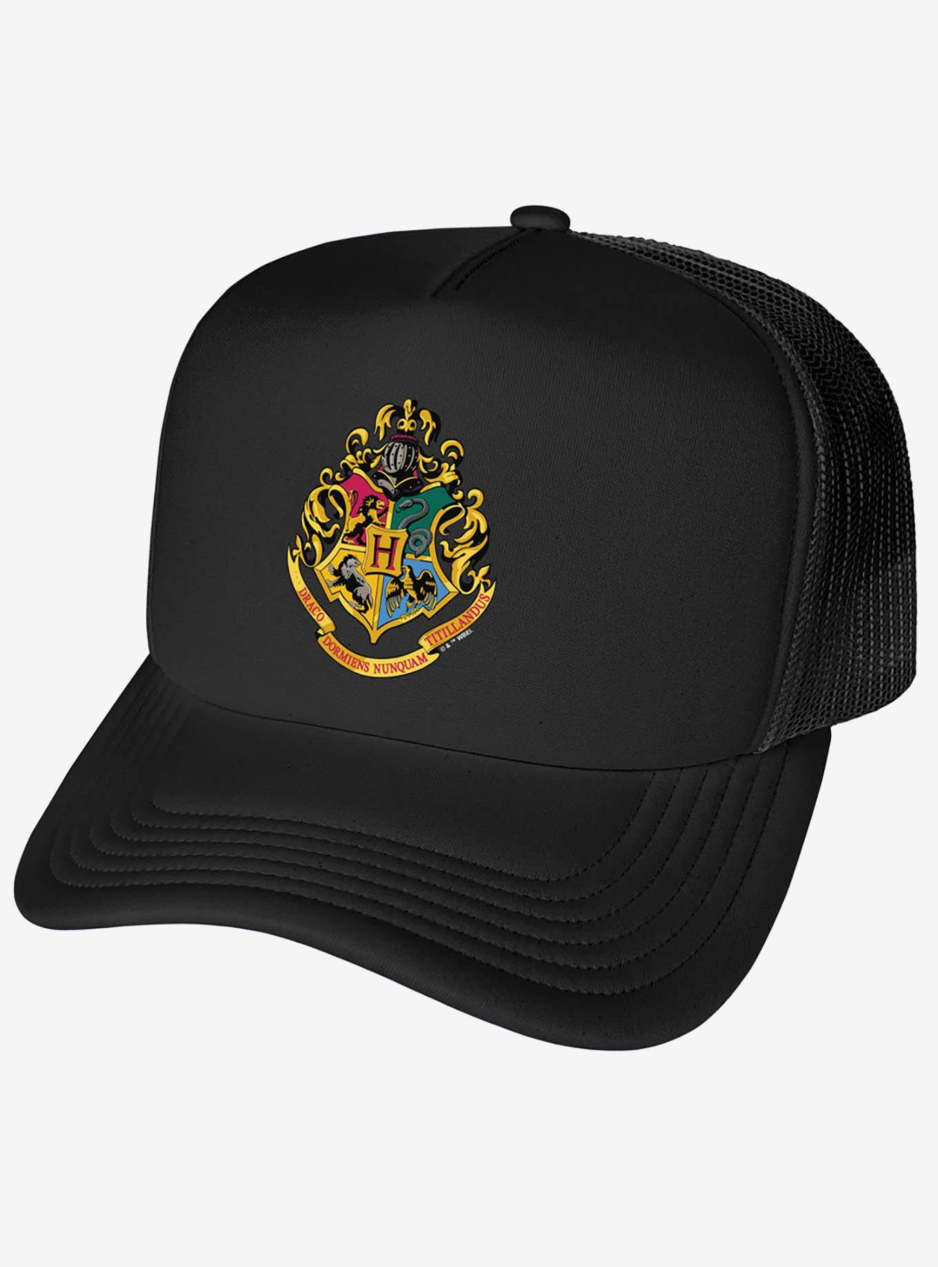 Harry Potter Hogwarts School Crest Foam Trucker Hat, , hi-res