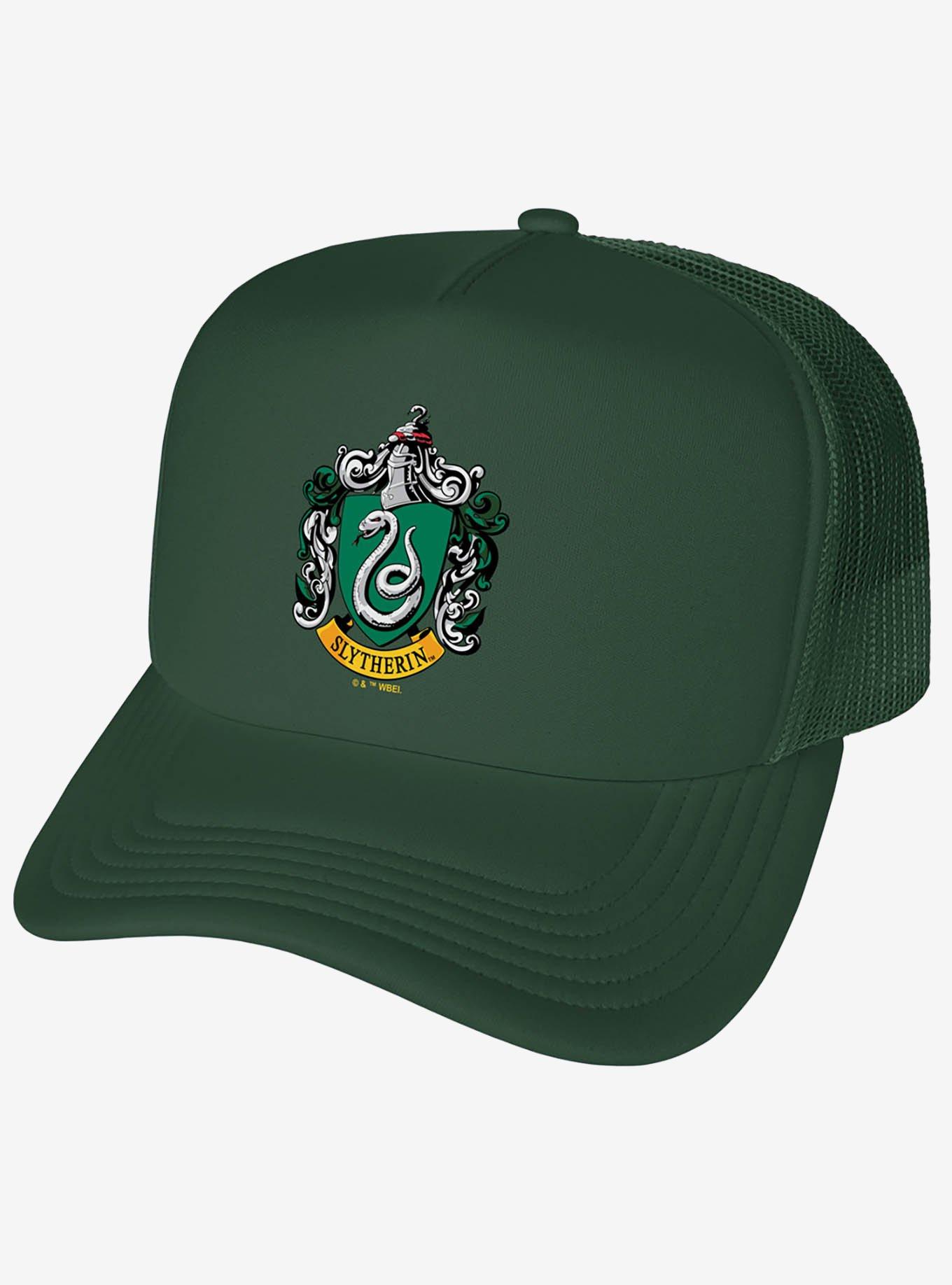 Harry Potter Slytherin Crest Foam Trucker Hat, , hi-res