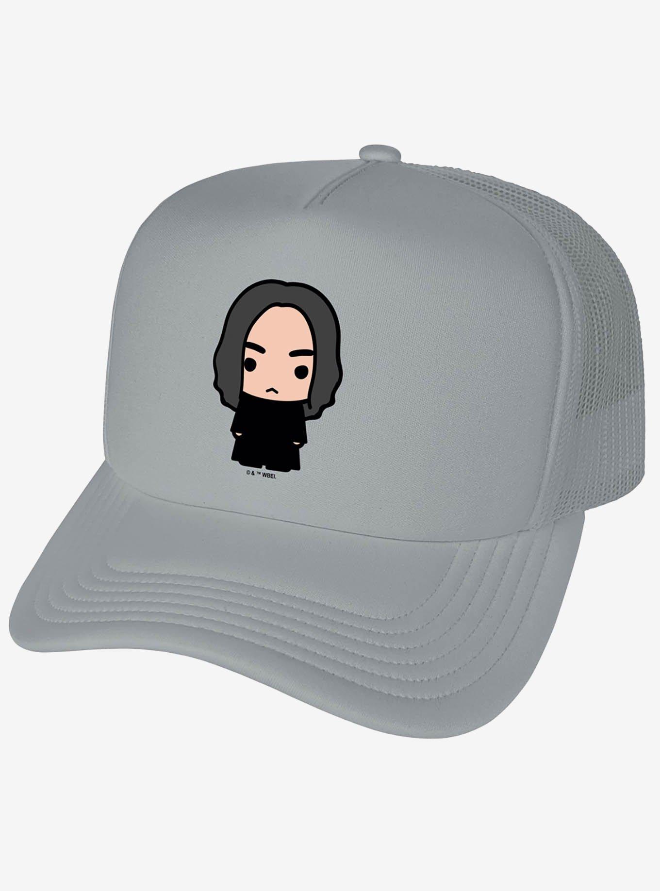 Harry Potter Snape Cute Chibi Character Foam Trucker Hat, , hi-res