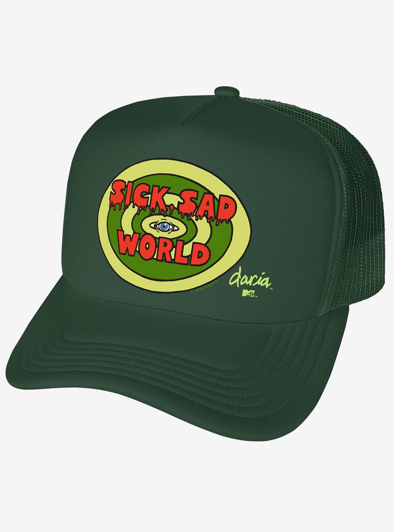 Daria Sick Sad World Foam Trucker Hat, , hi-res