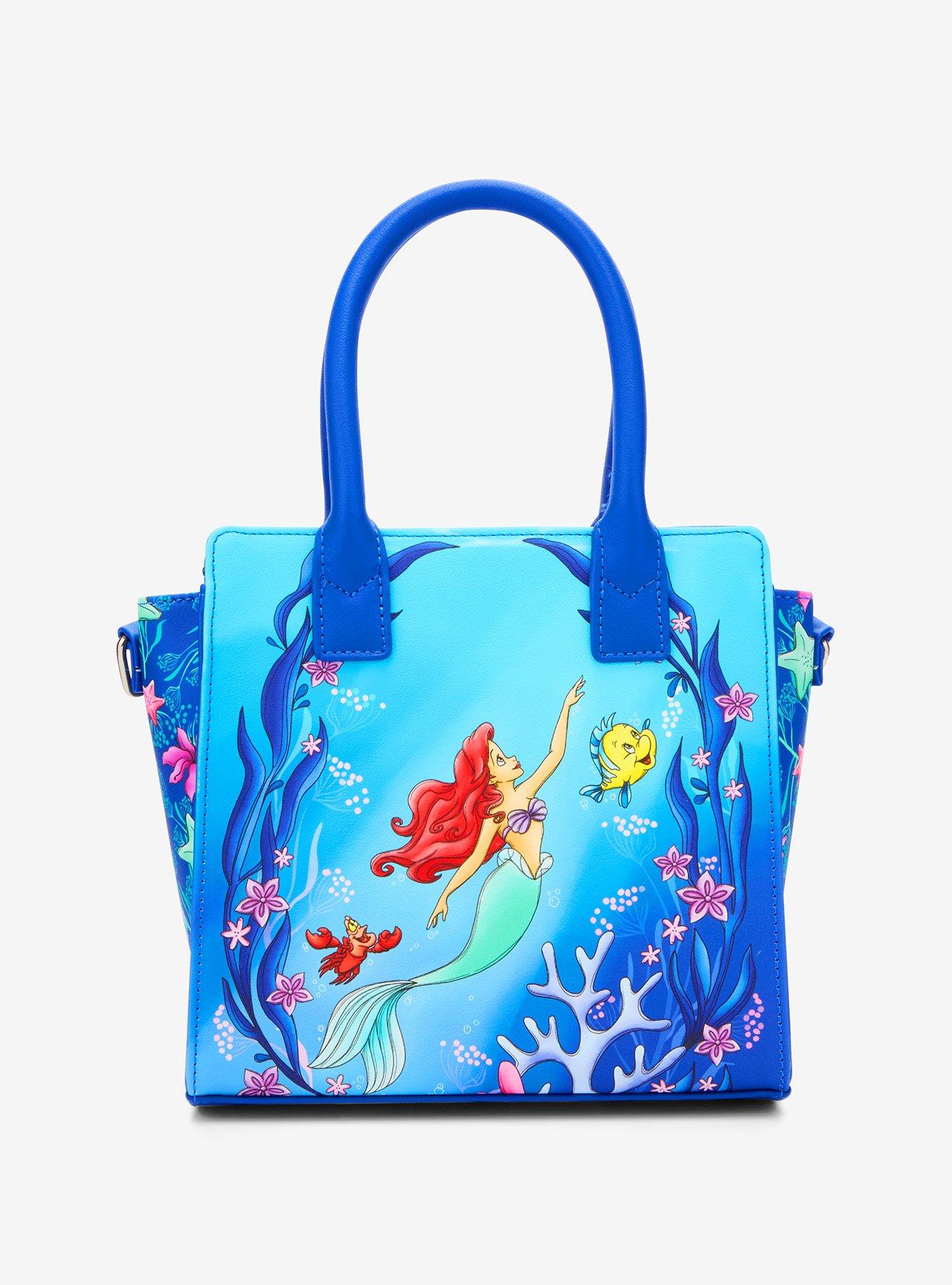 Loungefly The Little Mermaid Trio Sea Mini Satchel Bag, , hi-res