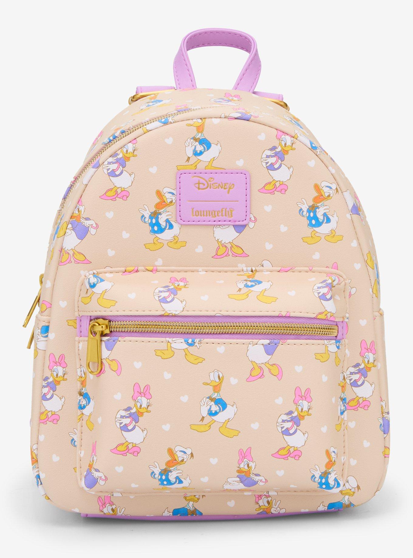 Loungefly Disney Donald Duck & Daisy Duck Classic Mini Backpack, , hi-res