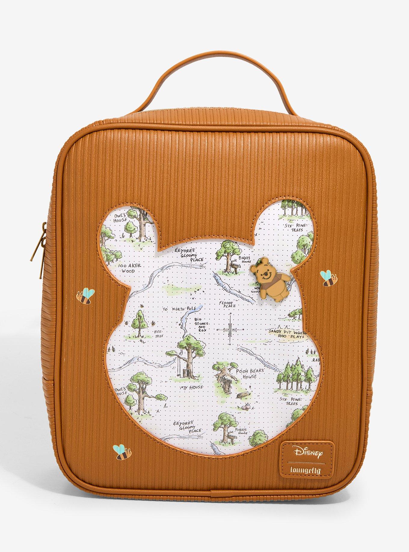 Loungefly Disney Winnie The Pooh Pin Collector Mini Backpack, , hi-res