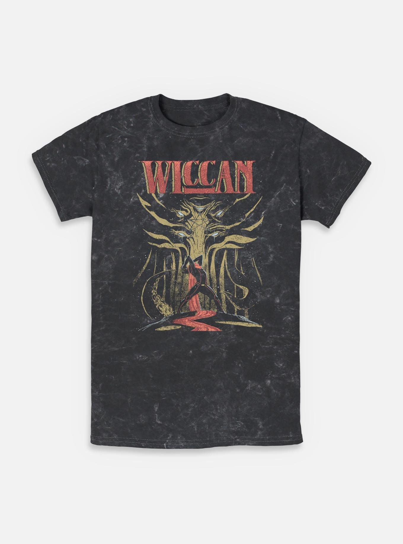 Marvel Wiccan Pentagonal Wiccan Mineral Wash T-Shirt, , hi-res