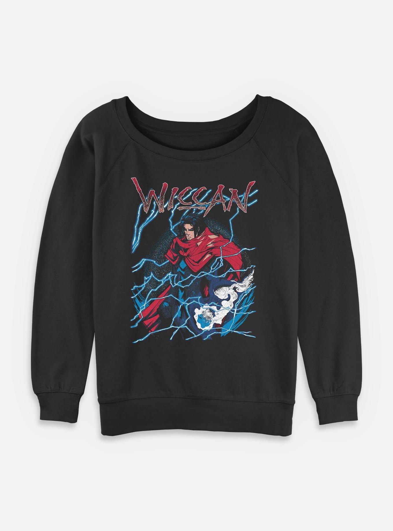 Marvel Wiccan We Get Wiccan Womens Slouchy Sweatshirt, , hi-res