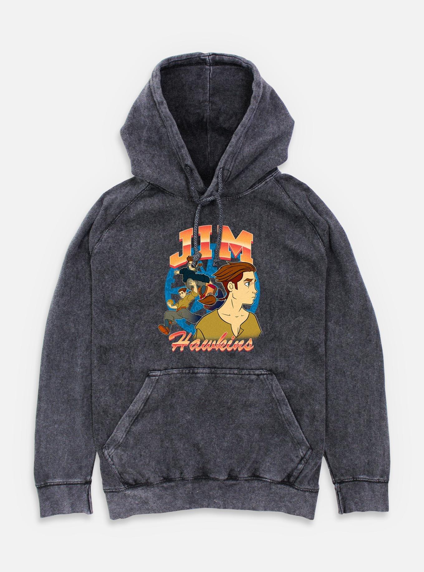 Disney Treasure Planet Jim Hawkins Collage Mineral Wash Hoodie, , hi-res