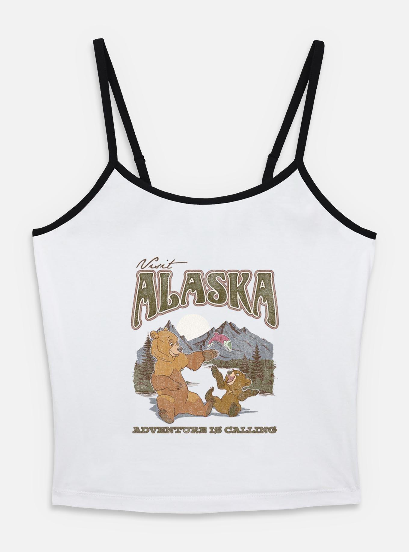 Disney Brother Bear Visit Alaska Adventure Is Calling Womens Cami, , hi-res