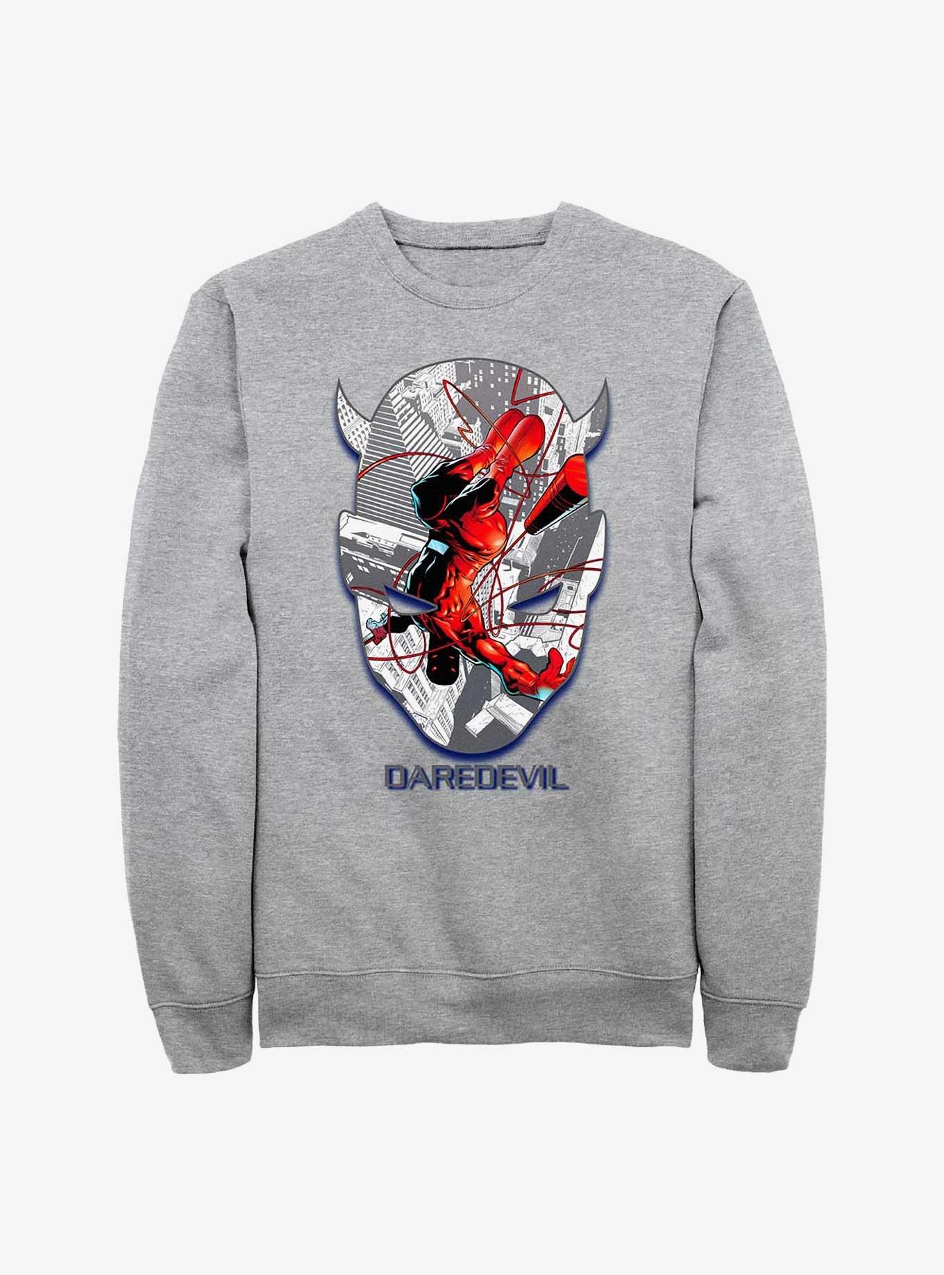 Marvel Daredevil Face Mask Sweatshirt, , hi-res