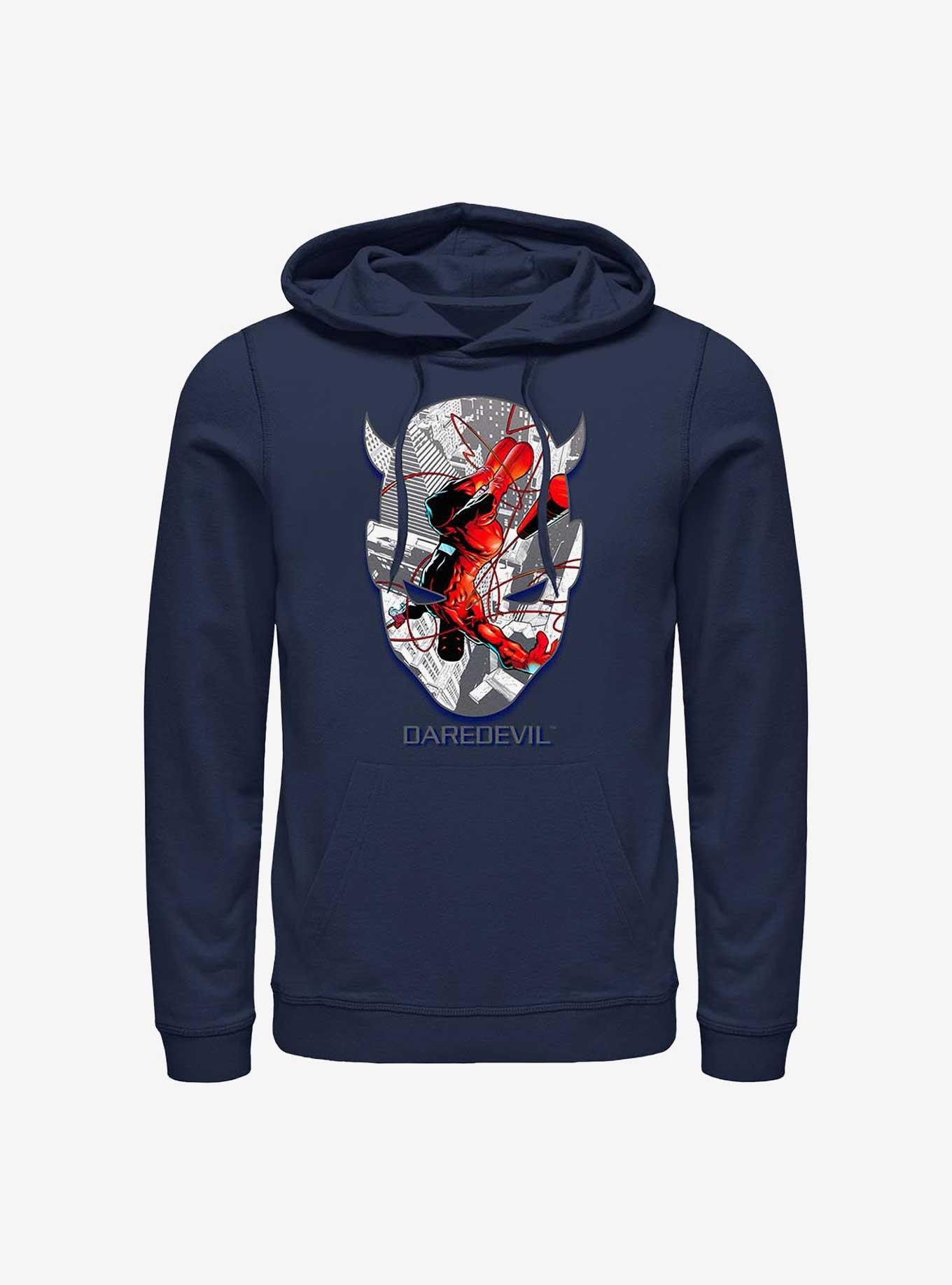 Marvel Daredevil Face Mask Hoodie, , hi-res