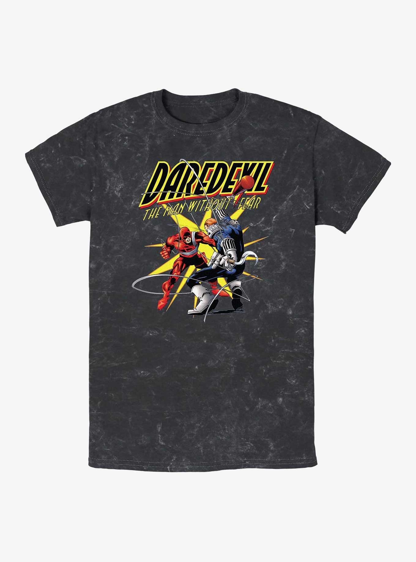 Marvel Daredevil The Man Without Fear Mineral Wash T-Shirt, , hi-res