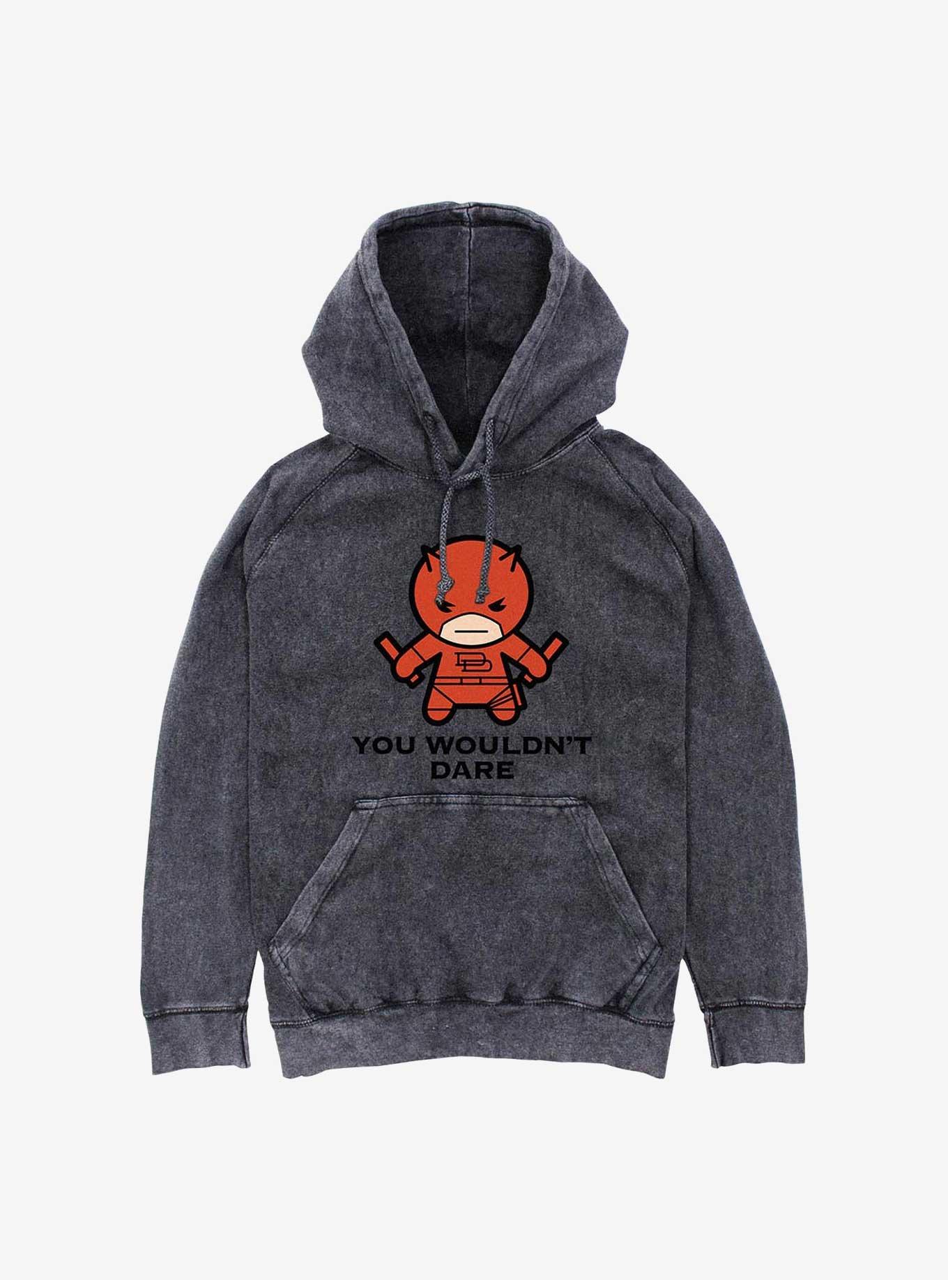 Marvel Chibi You Wouldn't Dare Mineral Wash Hoodie, , hi-res