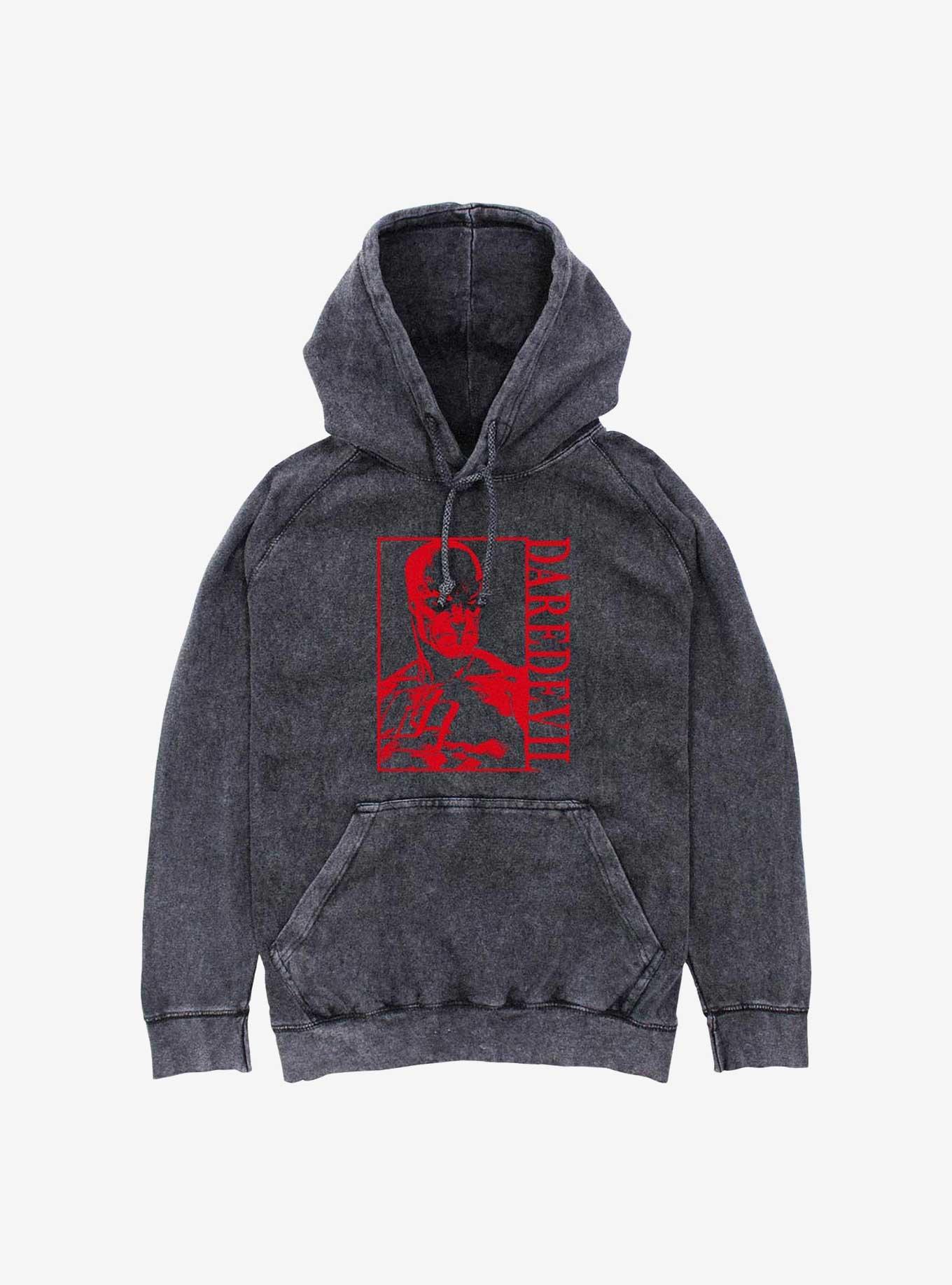 Marvel Daredevil Portrait Mineral Wash Hoodie, , hi-res