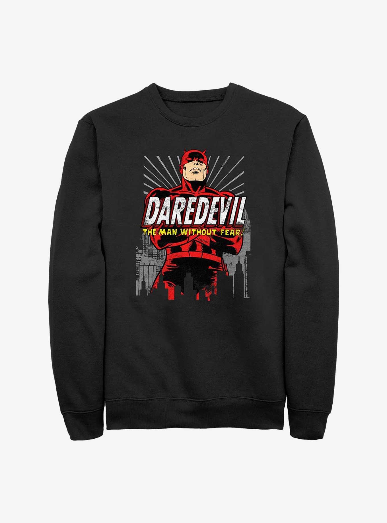 Marvel Daredevil Comic Book Man Without Fear Sweatshirt, , hi-res