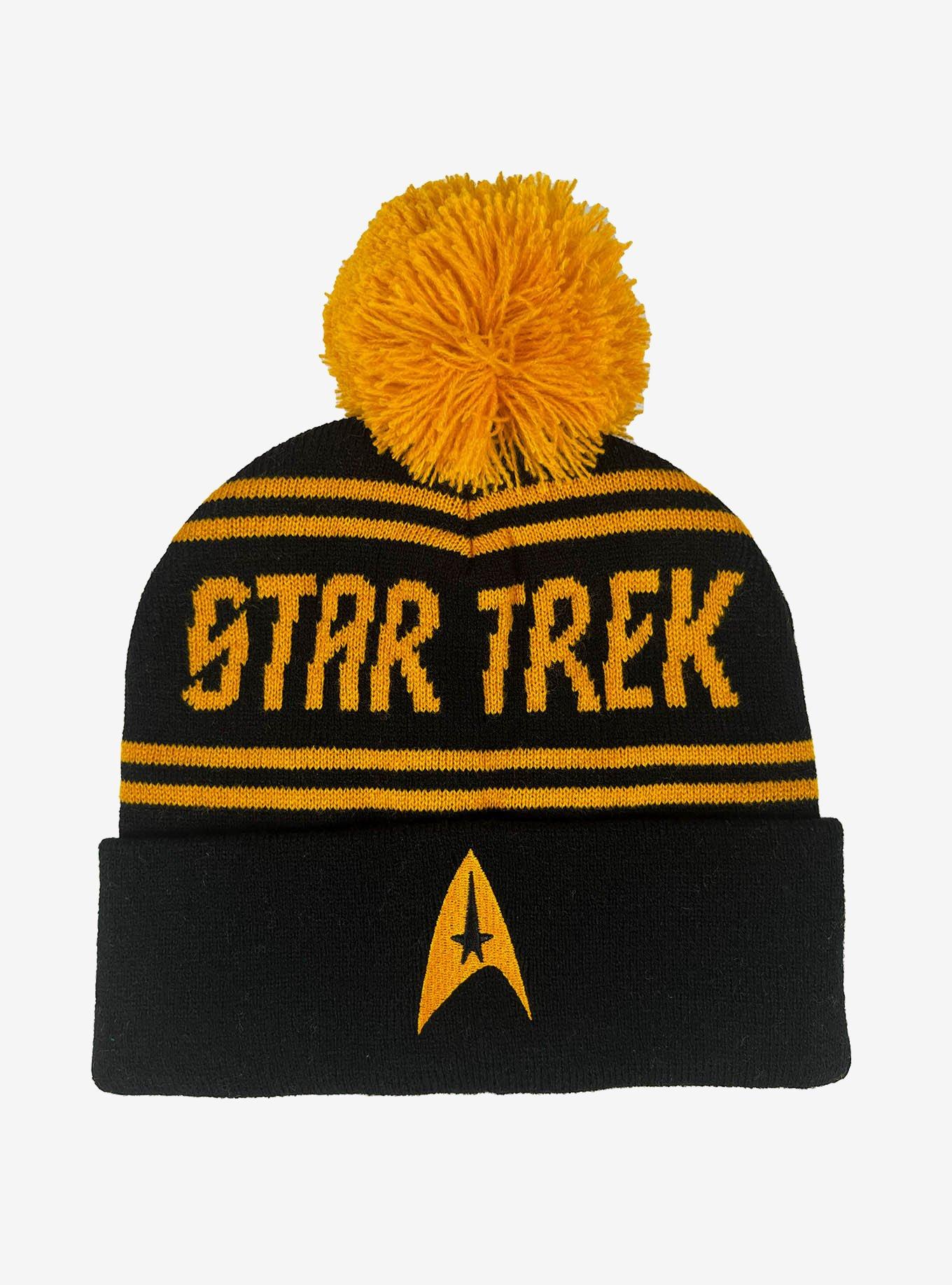 Star Trek Command Acrylic Knit Beanie With Pom, , hi-res