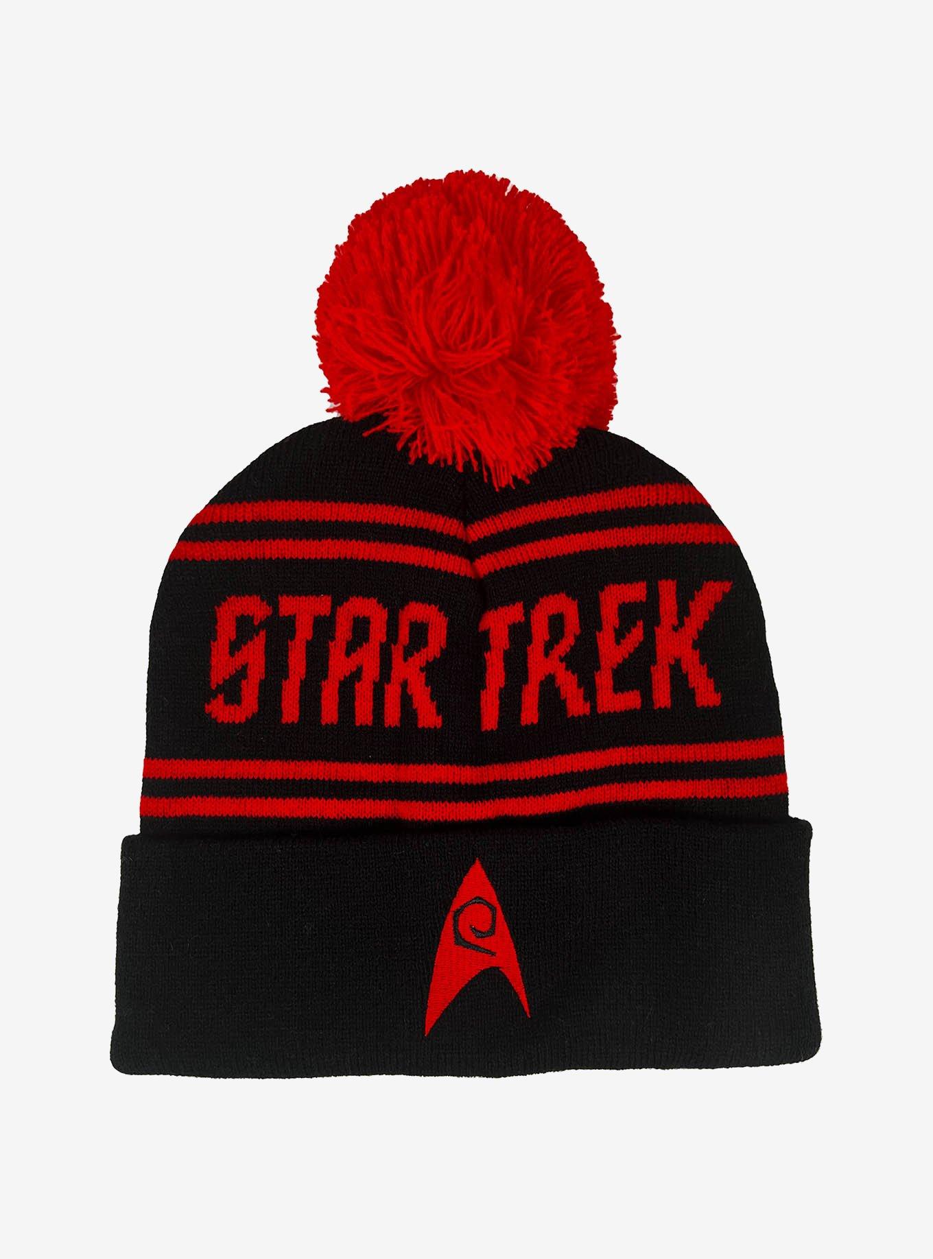 Star Trek Engineering Acrylic Knit Beanie With Pom, , hi-res