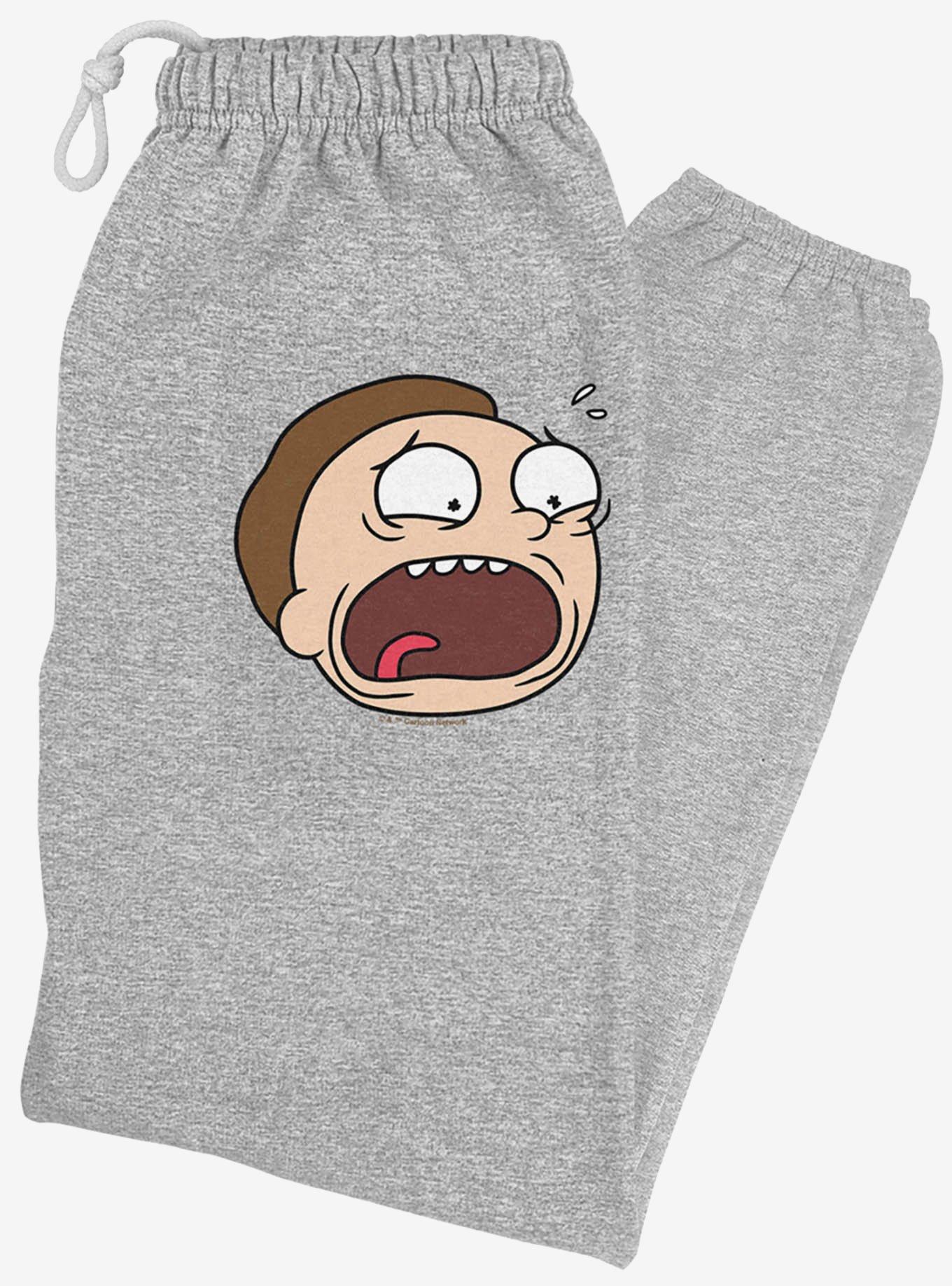 Rick and Morty Morty Headshot Sweatpants, , hi-res