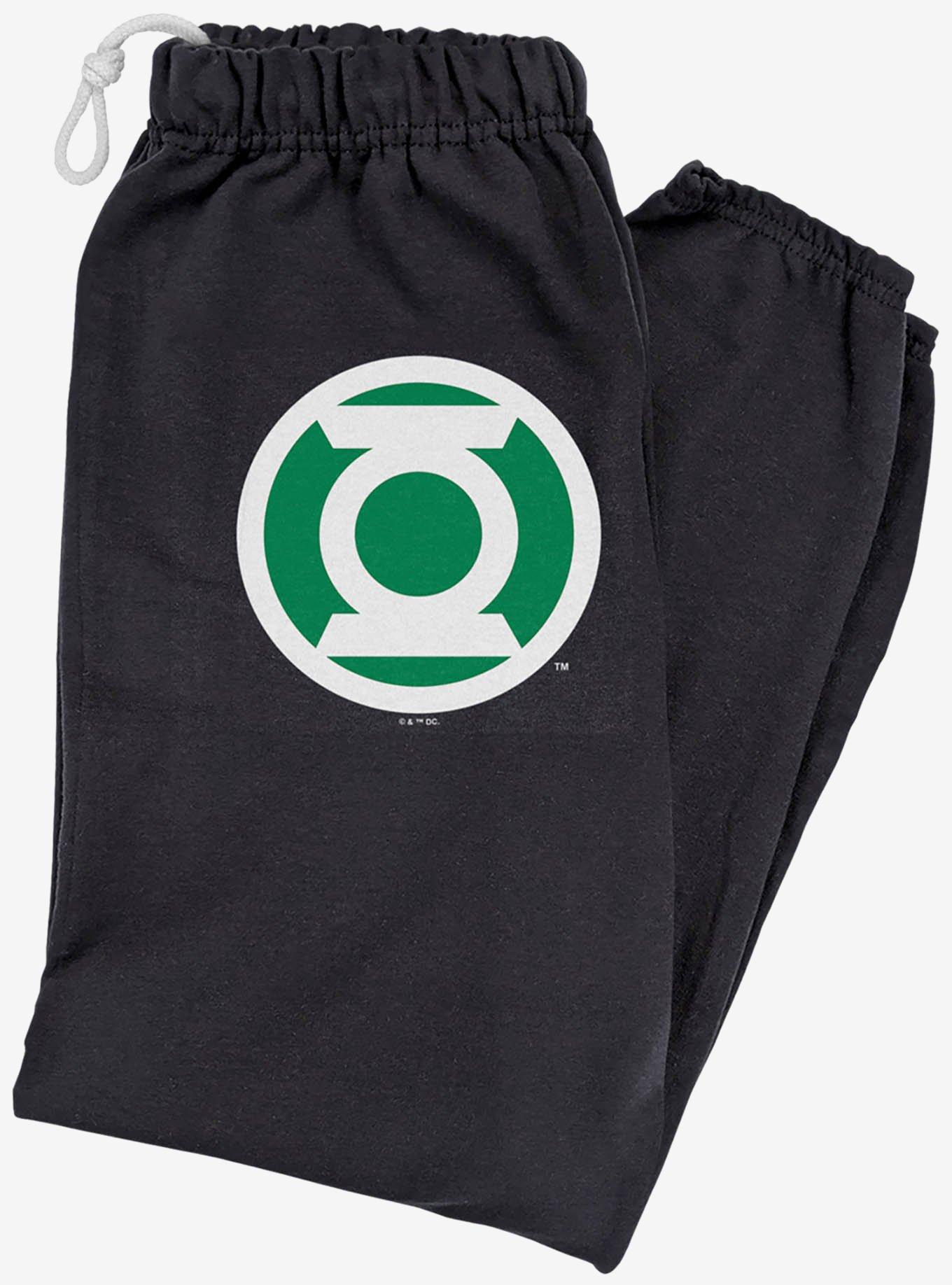 DC Comics Green Lantern Core White Logo Sweatpants, , hi-res