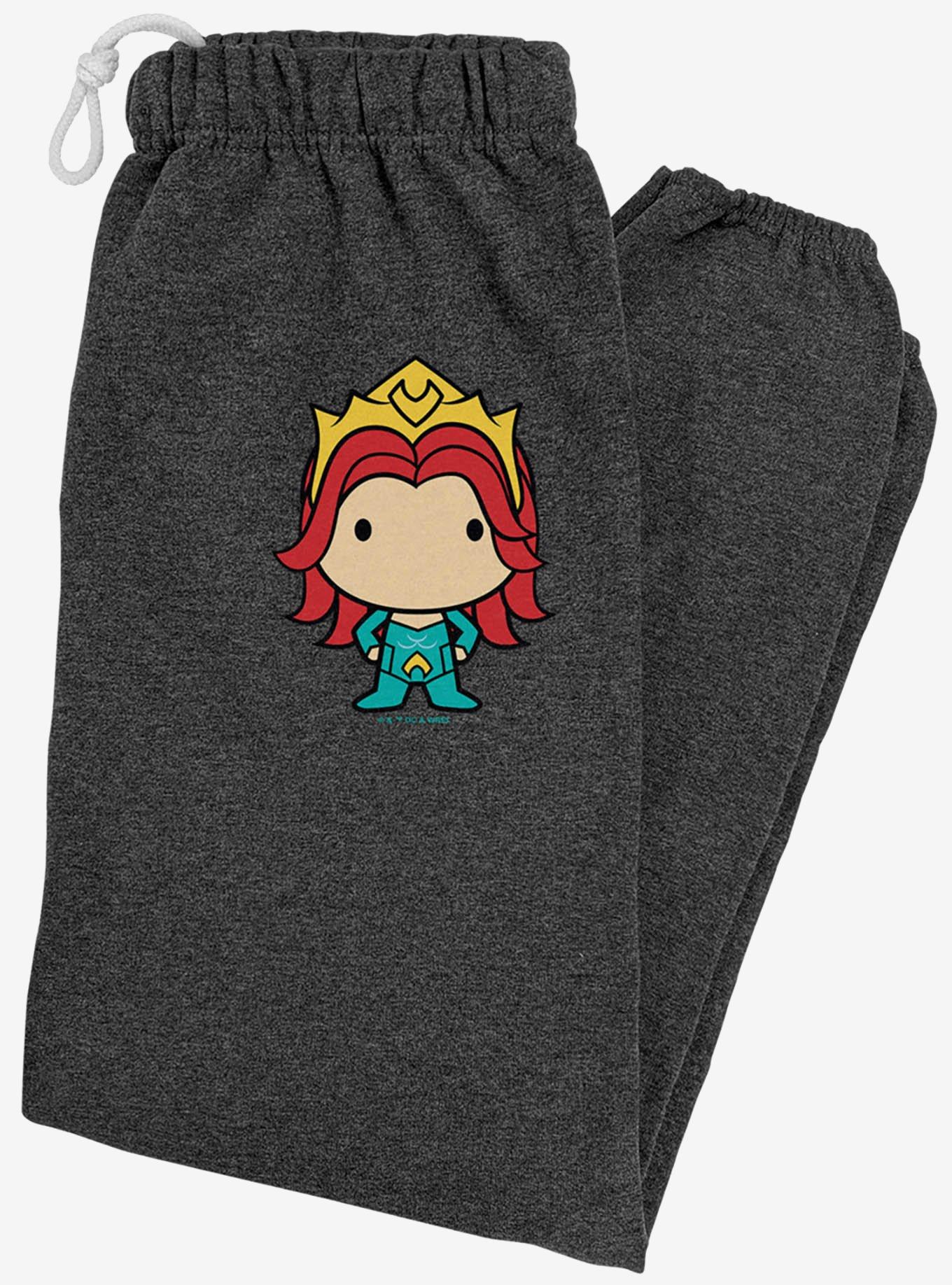 DC Comics Aquaman Movie Mera Chibi Character Sweatpants, , hi-res