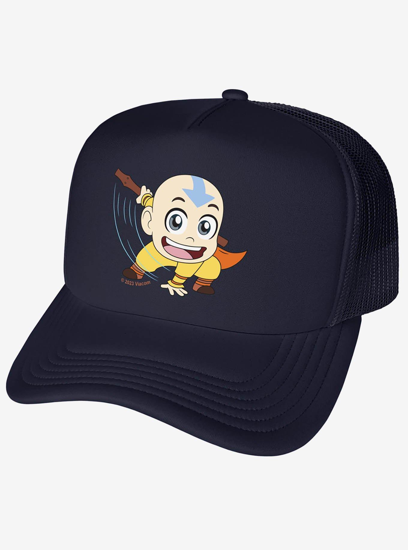 Avatar: The Last Airbender Aang Chibi Foam Trucker Hat, , hi-res