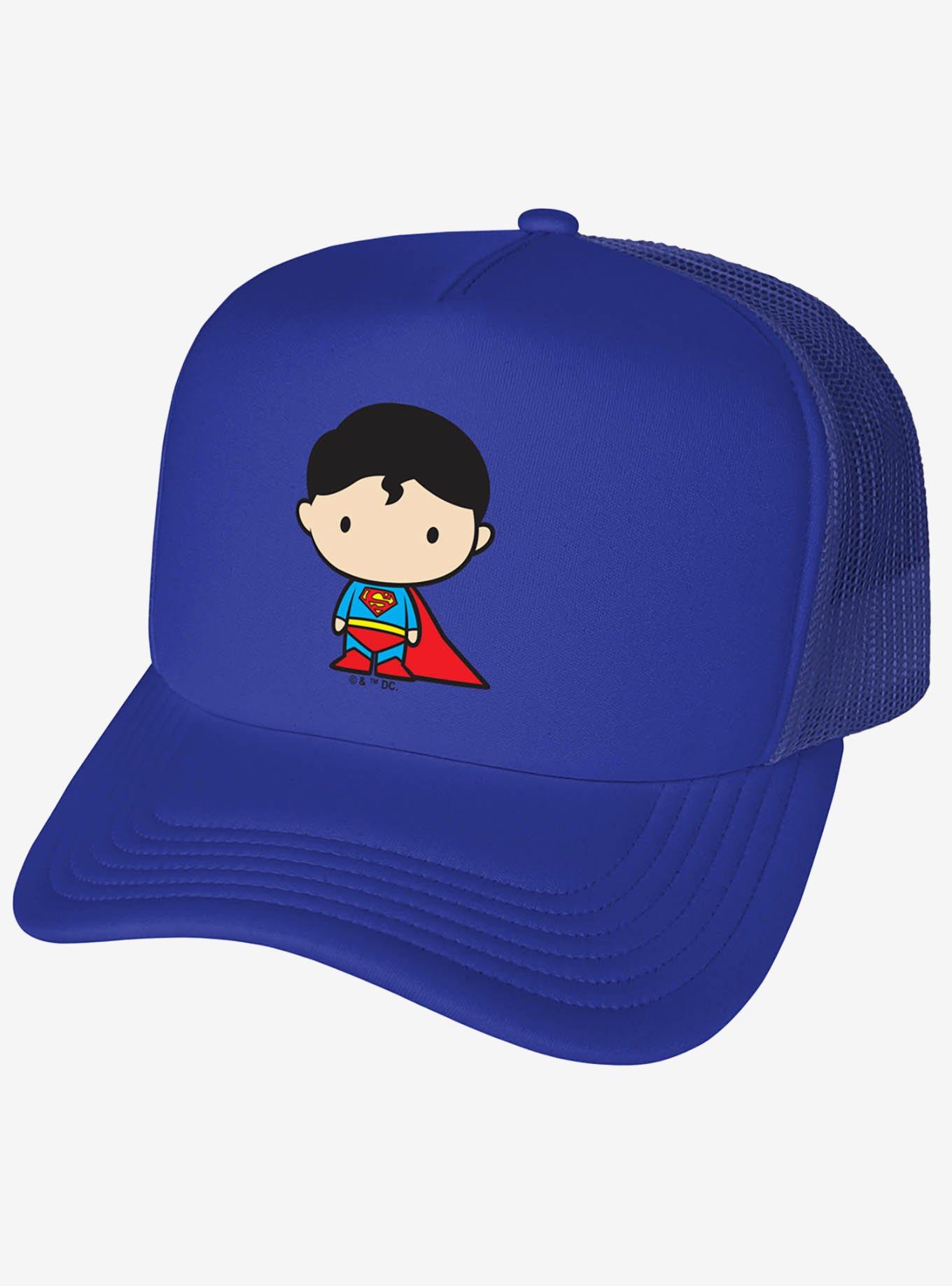 Superman Cute Chibi Character Foam Trucker Hat, , hi-res