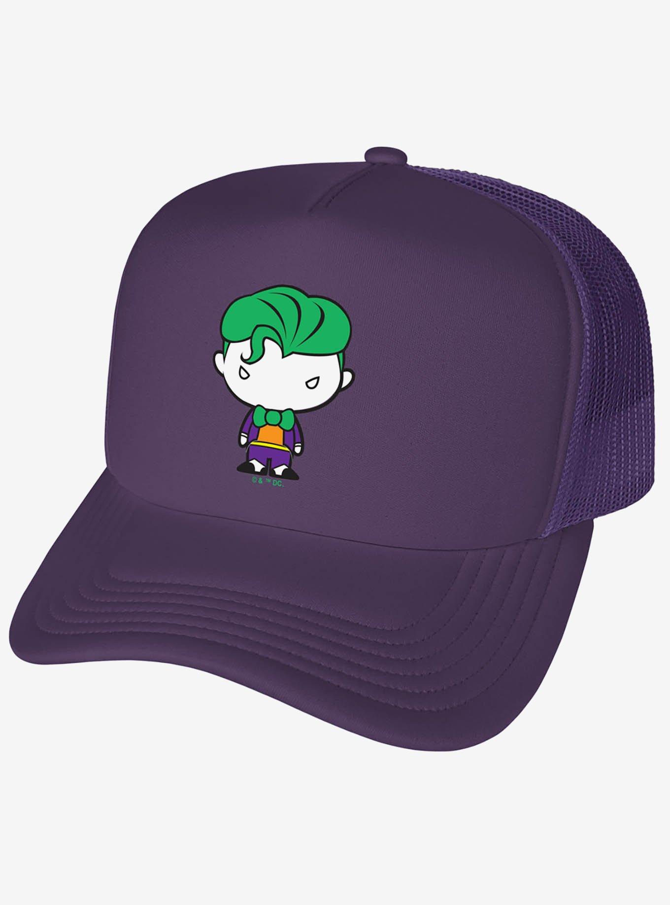 Batman Joker Cute Chibi Character Foam Trucker Hat, , hi-res