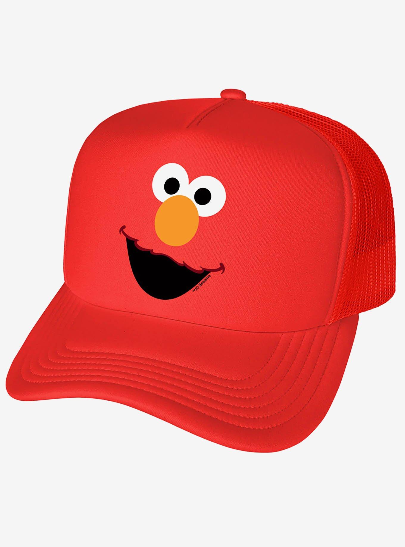 Sesame Street Elmo Face Foam Trucker Hat, , hi-res