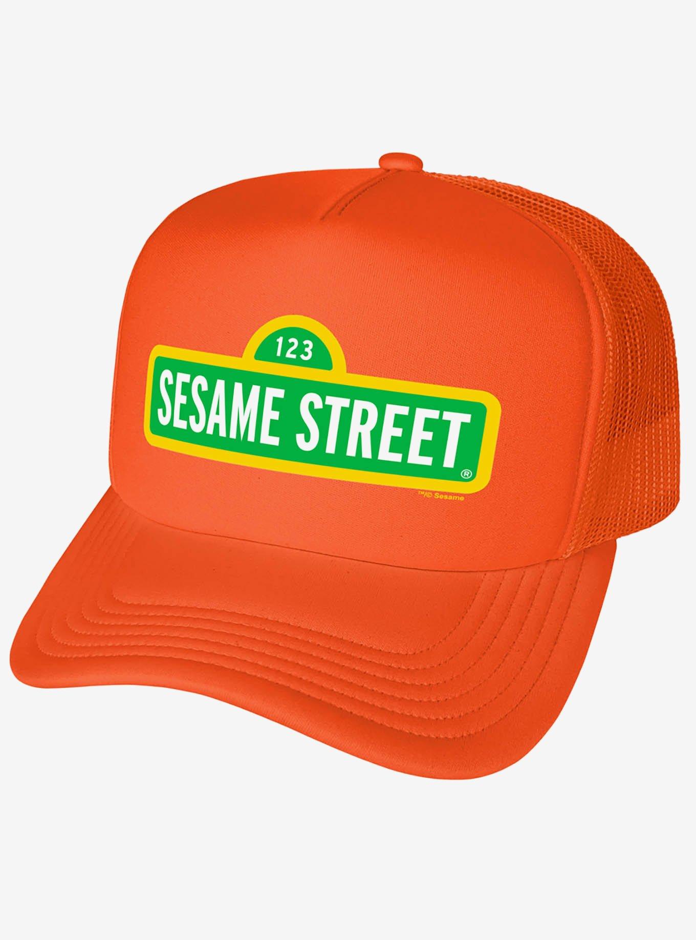 Sesame Street Logo Foam Trucker Hat, , hi-res