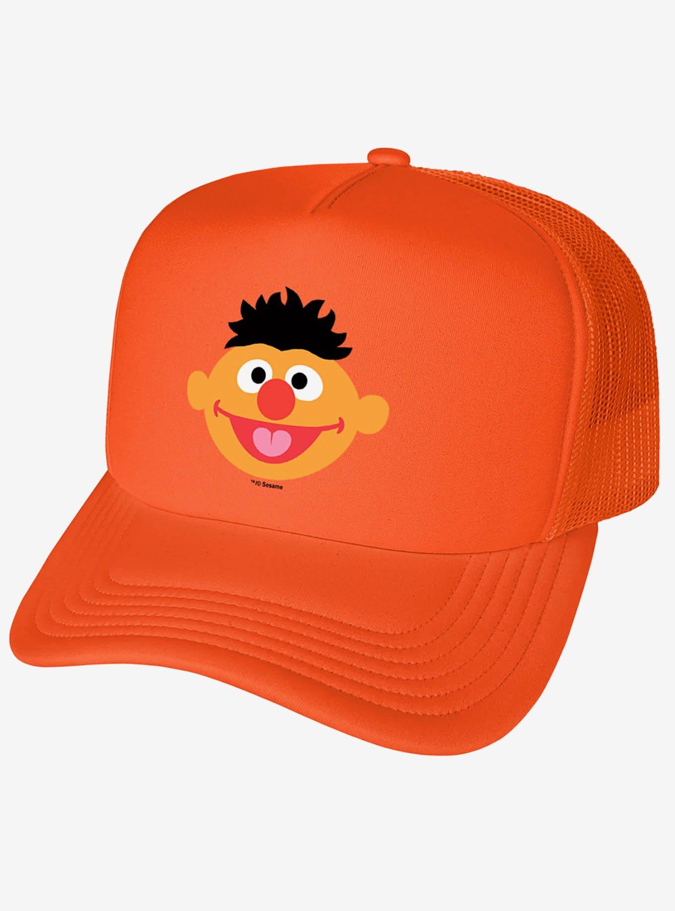 Sesame Street Ernie Head Foam Trucker Hat, , hi-res