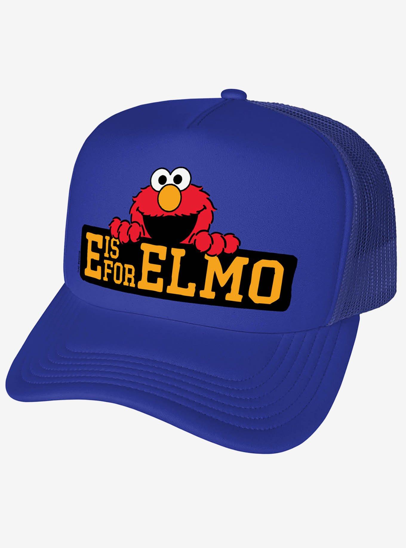 Sesame Street E is for Elmo Foam Trucker Hat, , hi-res