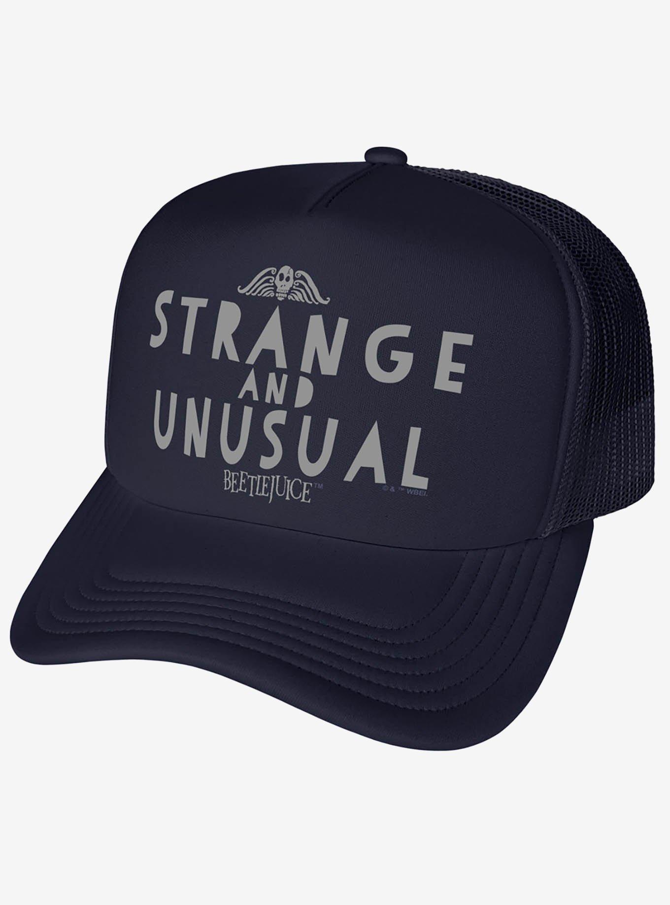 Beetlejuice Strange And Unusual Foam Trucker Hat, , hi-res