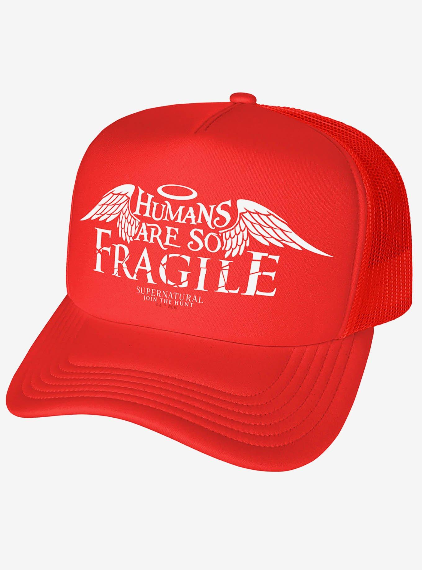 Supernatural Humans Are So Fragile Foam Trucker Hat, , hi-res