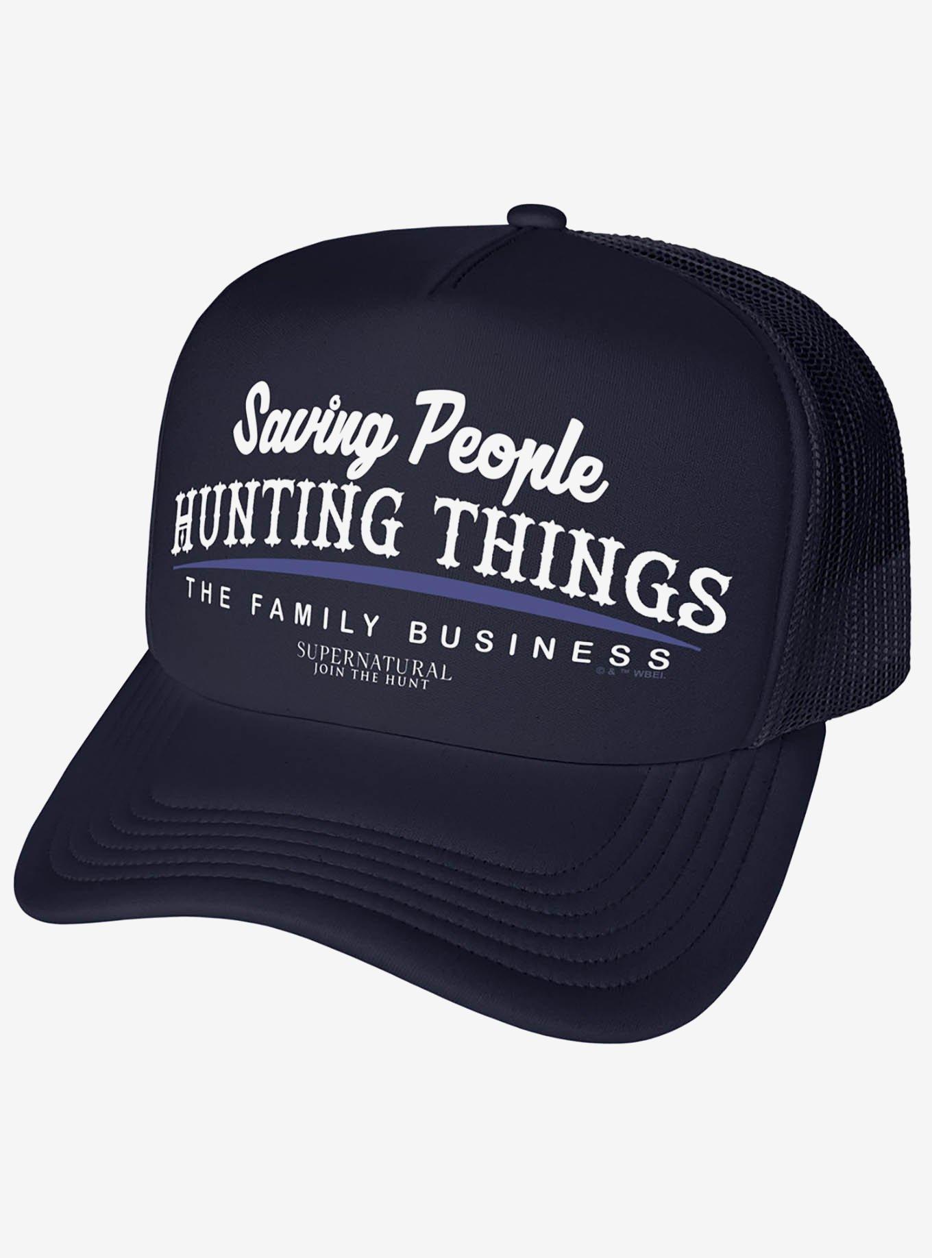 Supernatural Saving People Hunting Things Foam Trucker Hat, , hi-res