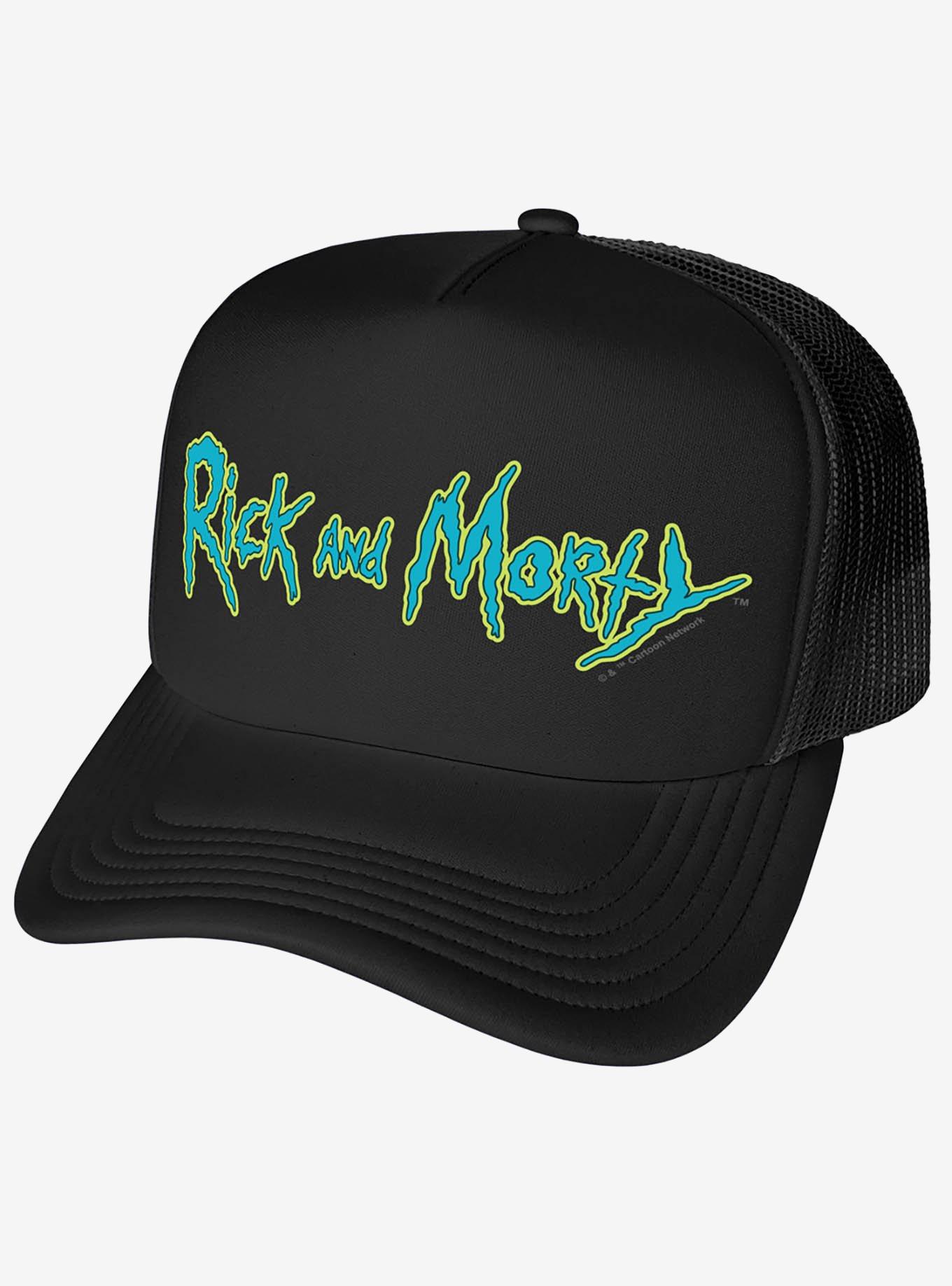 Rick And Morty Logo Foam Trucker Hat, , hi-res