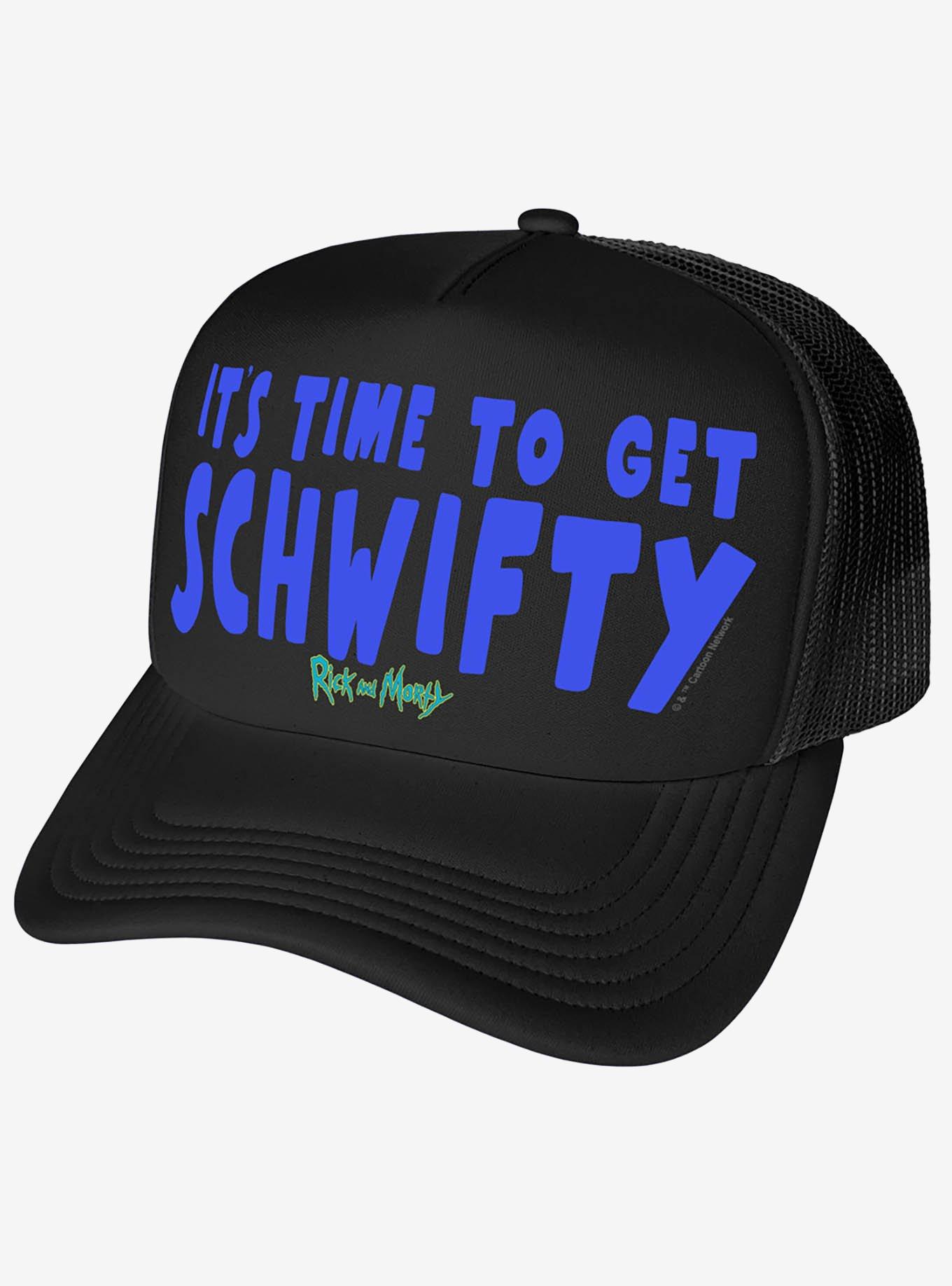 Rick And Morty Time To Get Schwifty Foam Trucker Hat, , hi-res