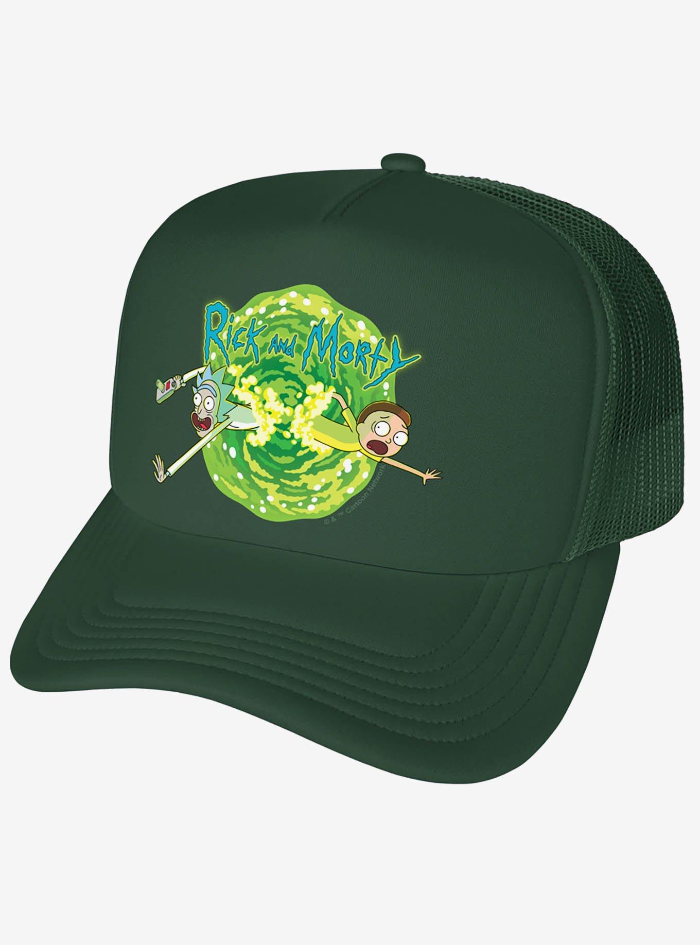 Rick And Morty Portal Foam Trucker Hat, , hi-res