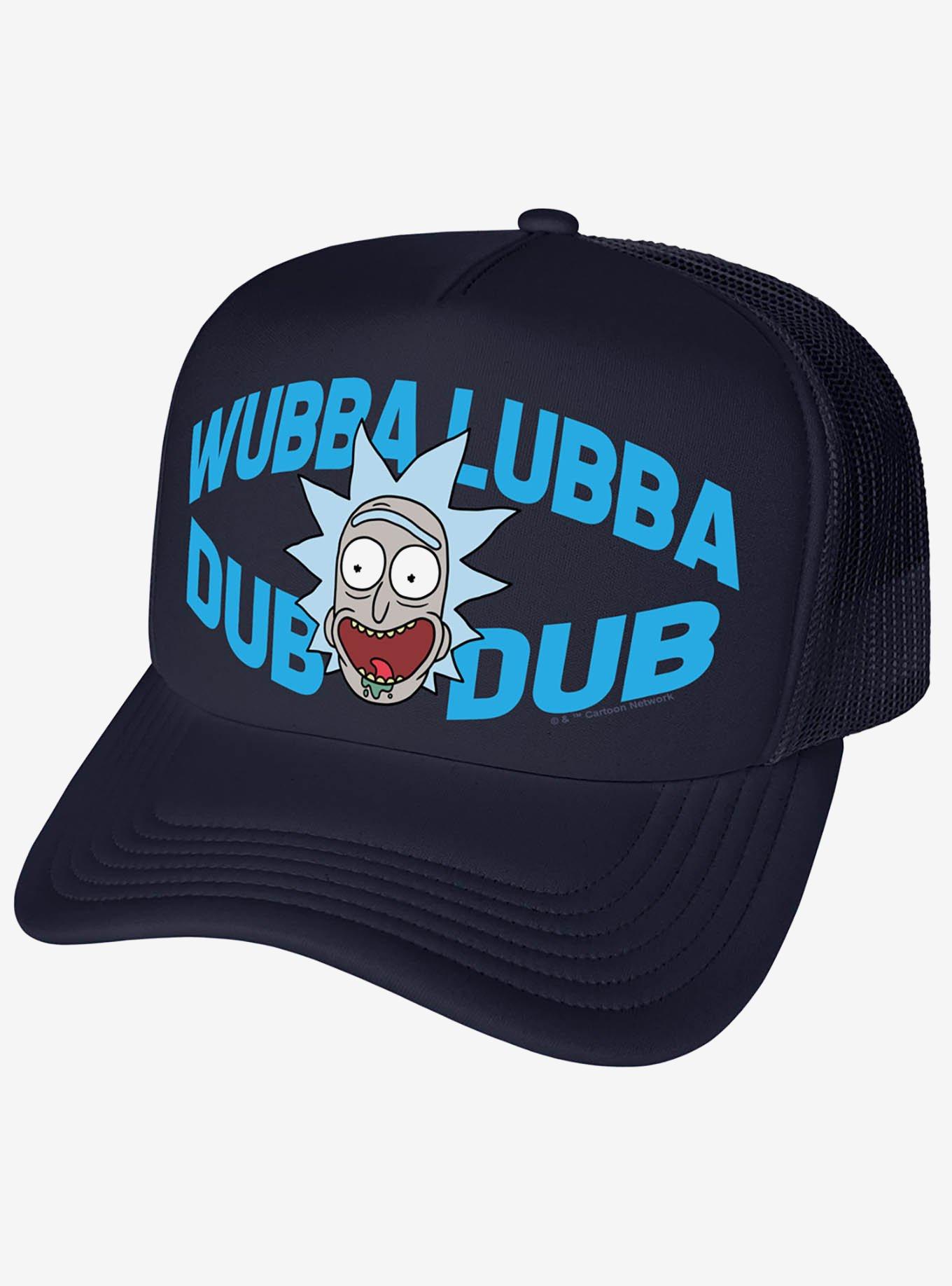 Rick And Morty Wubba Lubba Dub Dub Foam Trucker Hat, , hi-res