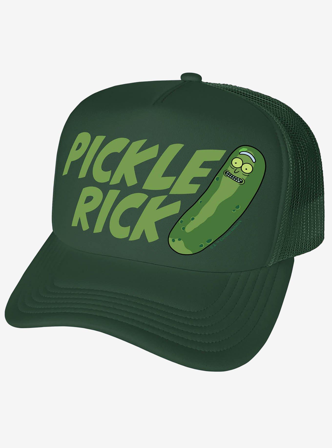 Rick And Morty Pickle Rick Foam Trucker Hat, , hi-res