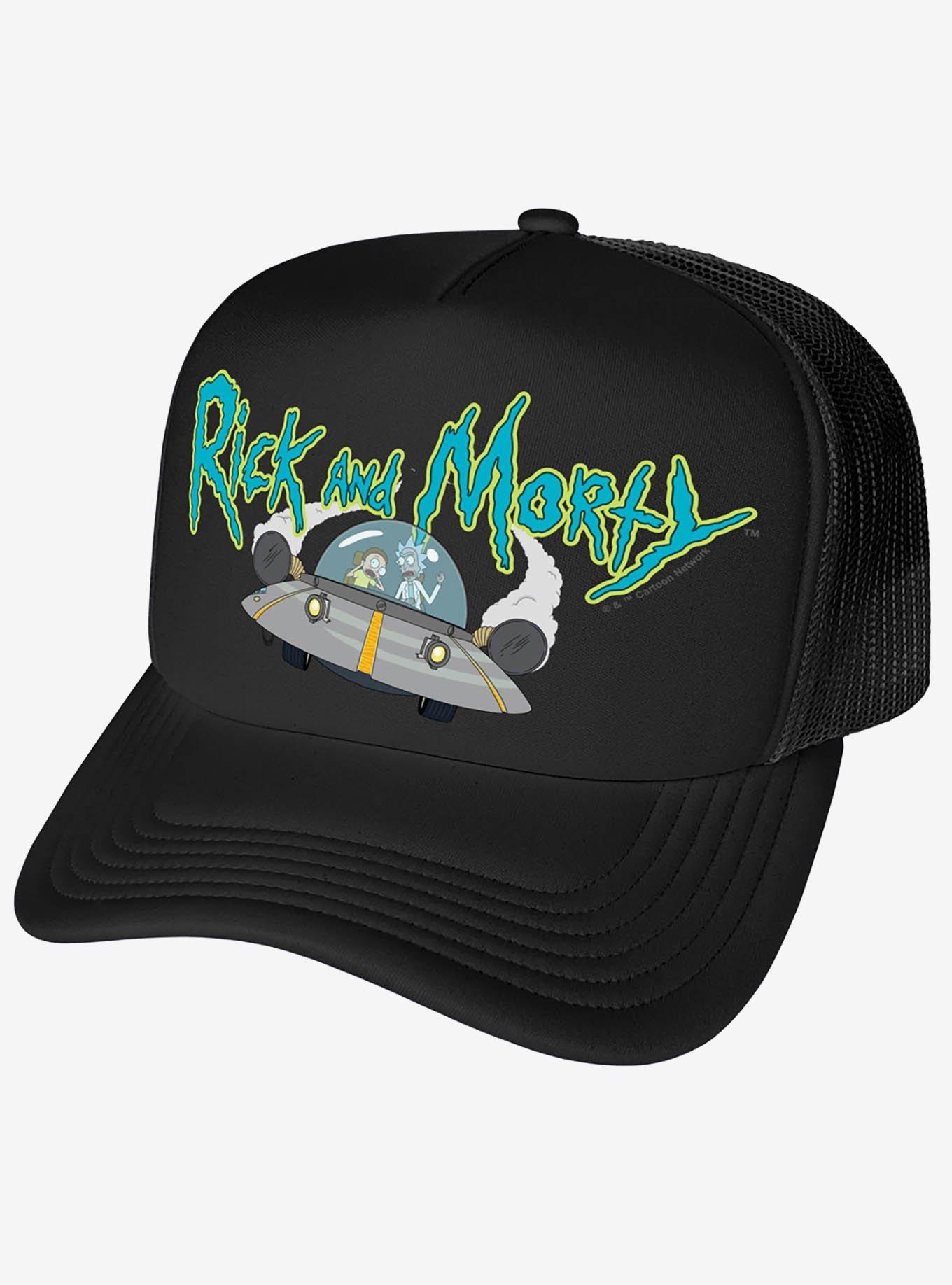 Rick And Morty In Space Foam Trucker Hat, , hi-res