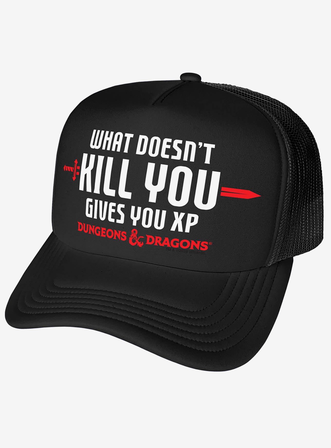 Dungeons And Dragons What Doesn't Kill You Gives You XP Foam Trucker ...