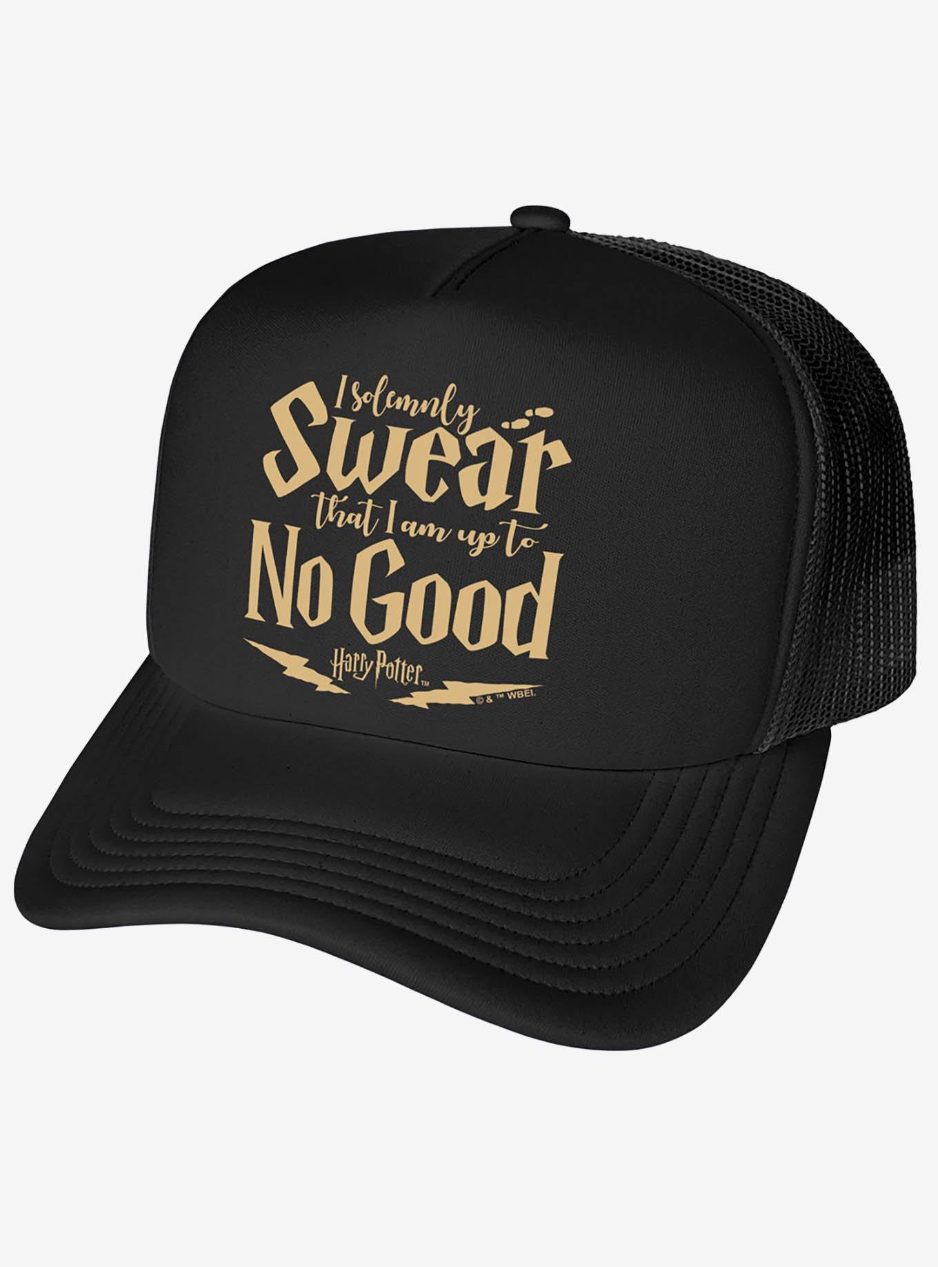 Harry Potter Solemnly Swear I Am Up To No Good Foam Trucker Hat, , hi-res