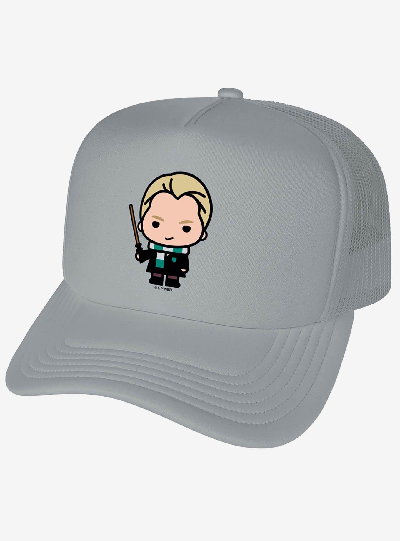 Harry Potter Draco Cute Chibi Character Foam Trucker Hat, , hi-res