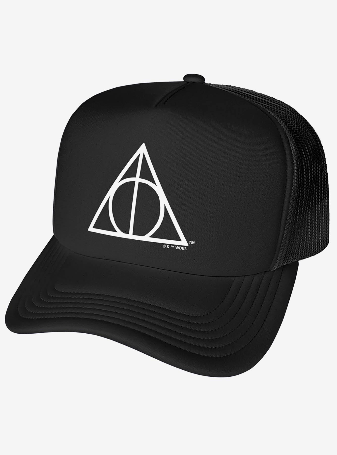 Harry Potter Deathly Hallows Symbol Foam Trucker Hat, , hi-res