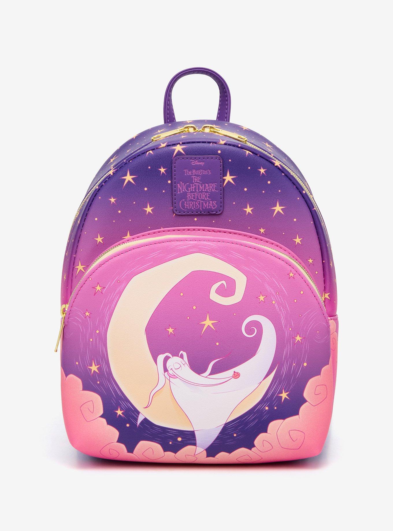 Loungefly The Nightmare Before Christmas Zero Moon Mini Backpack, , hi-res