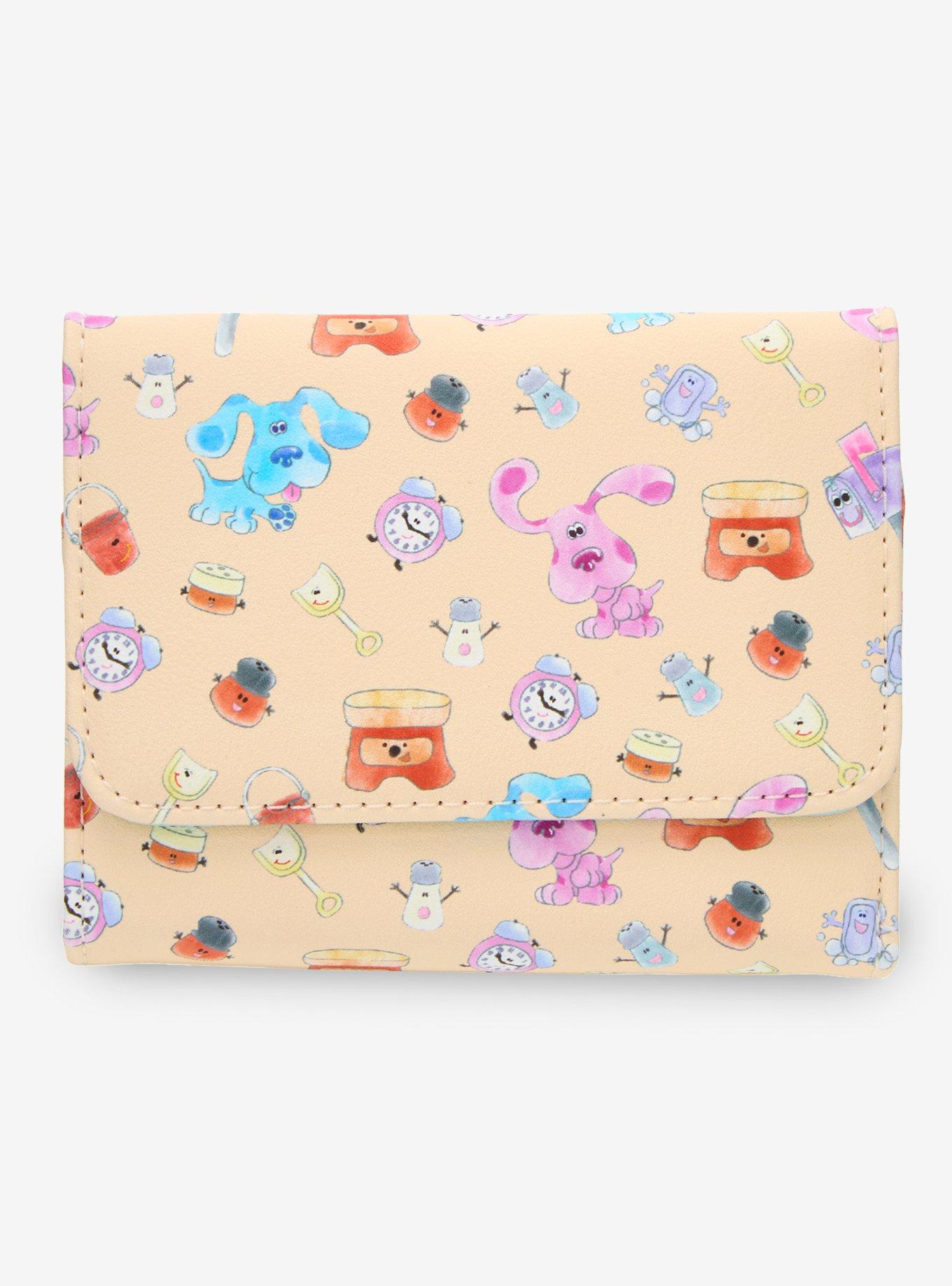 Loungefly Blue's Clues Characters Mini Flap Wallet, , hi-res