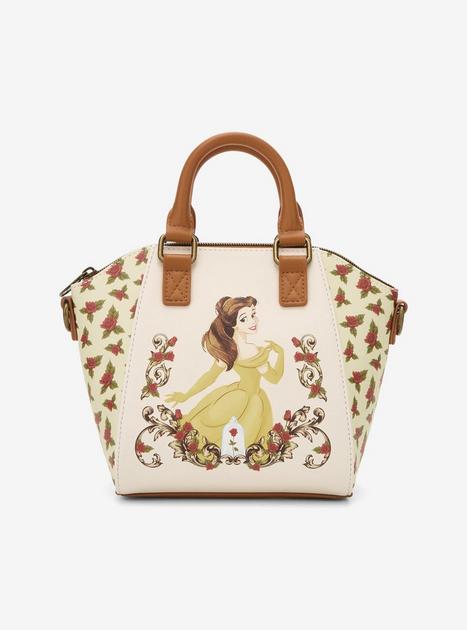 Loungefly Disney Beauty And The Beast Floral Mini Satchel Bag