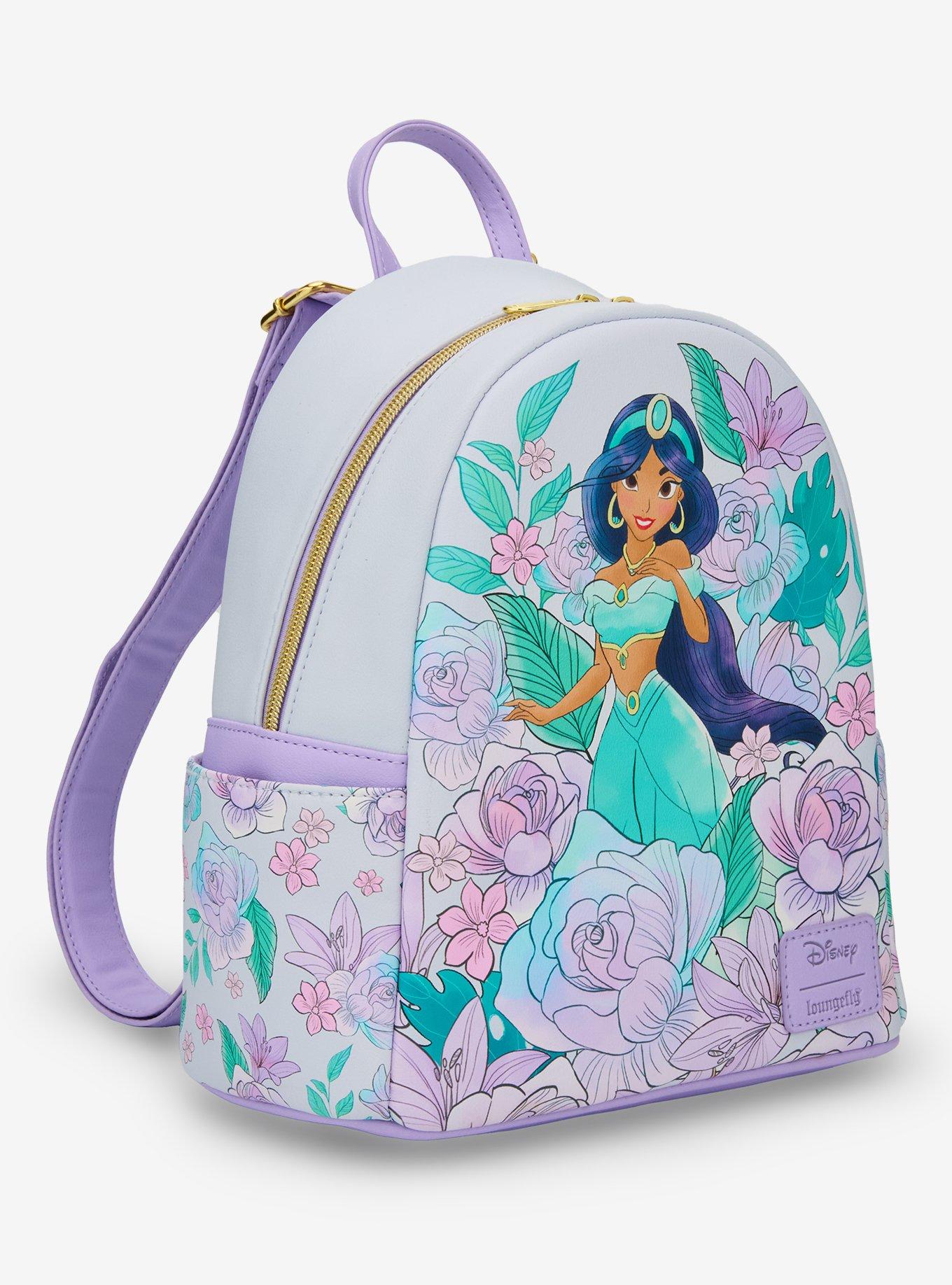 Loungefly Disney Jasmine Lavender Mini Backpack | Hot Topic